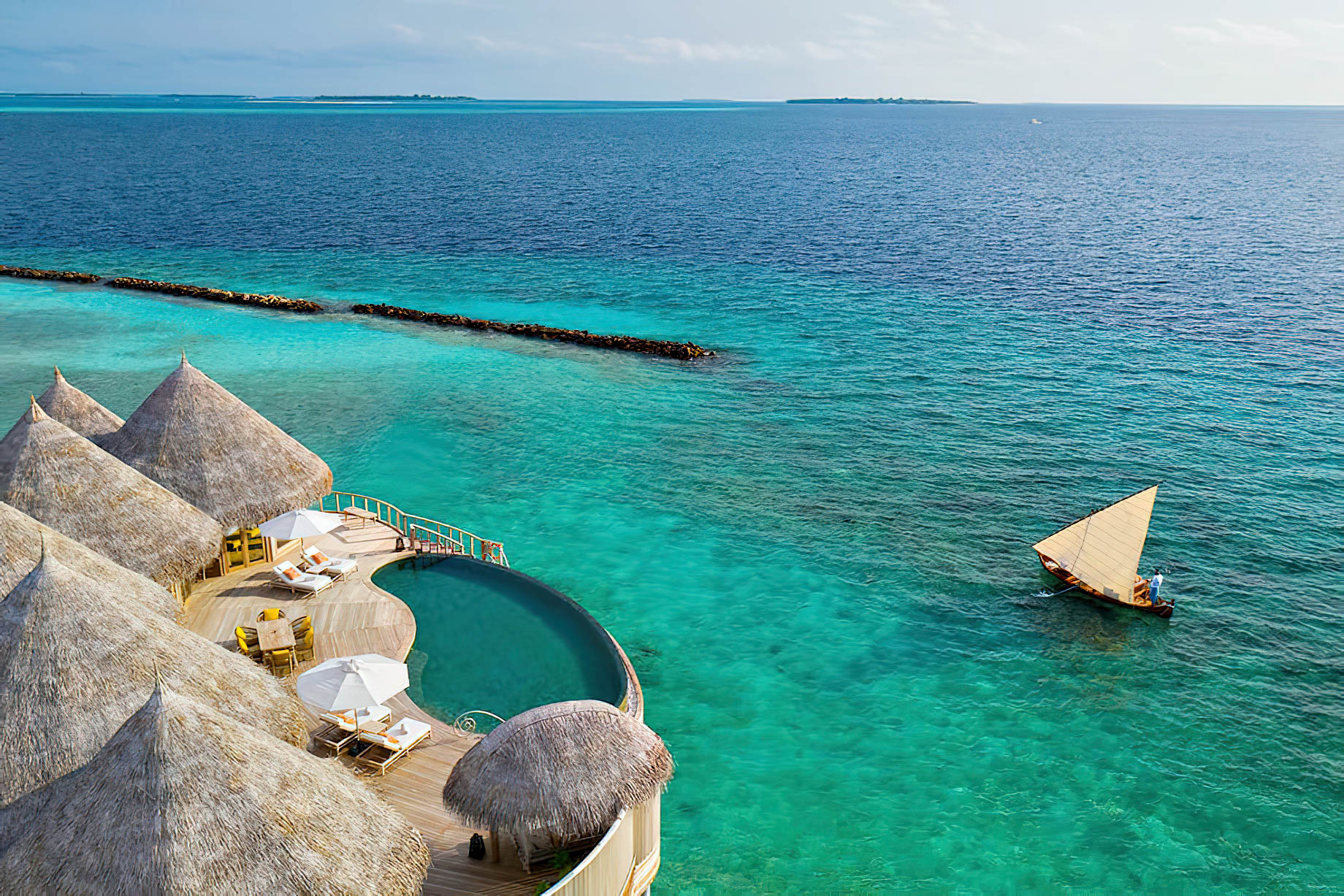 The Nautilus Maldives Resort – Thiladhoo Island, Maldives – Boat Arrival
