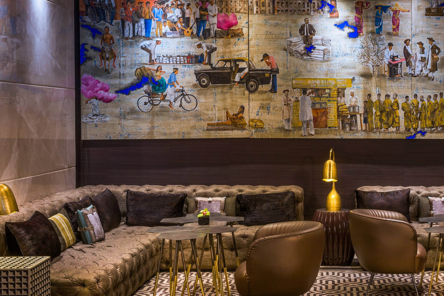 The St. Regis Mumbai Hotel – Mumbai, India – Drawing Room