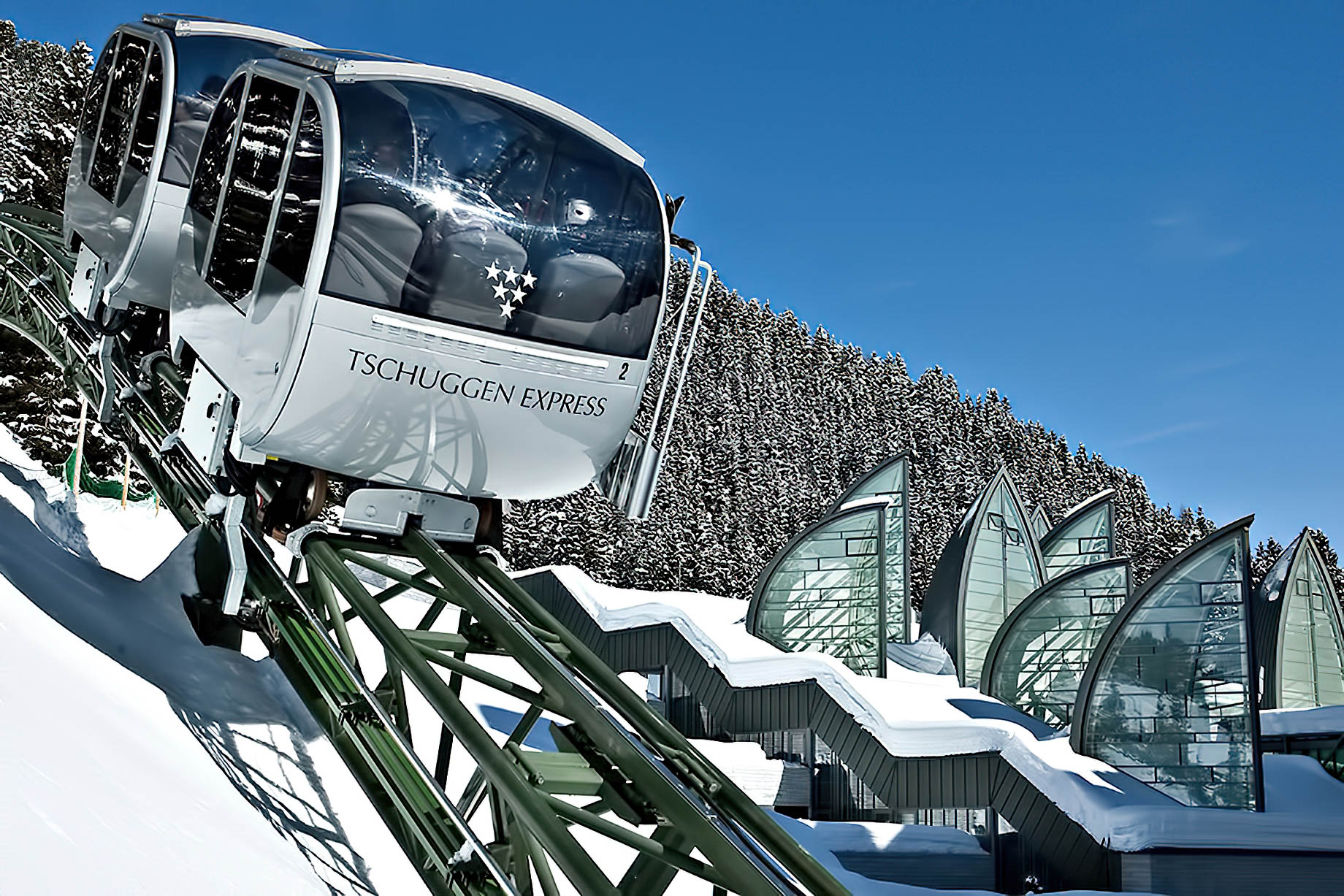 Tschuggen Grand Hotel – Arosa, Switzerland – Winter Tschuggen Express
