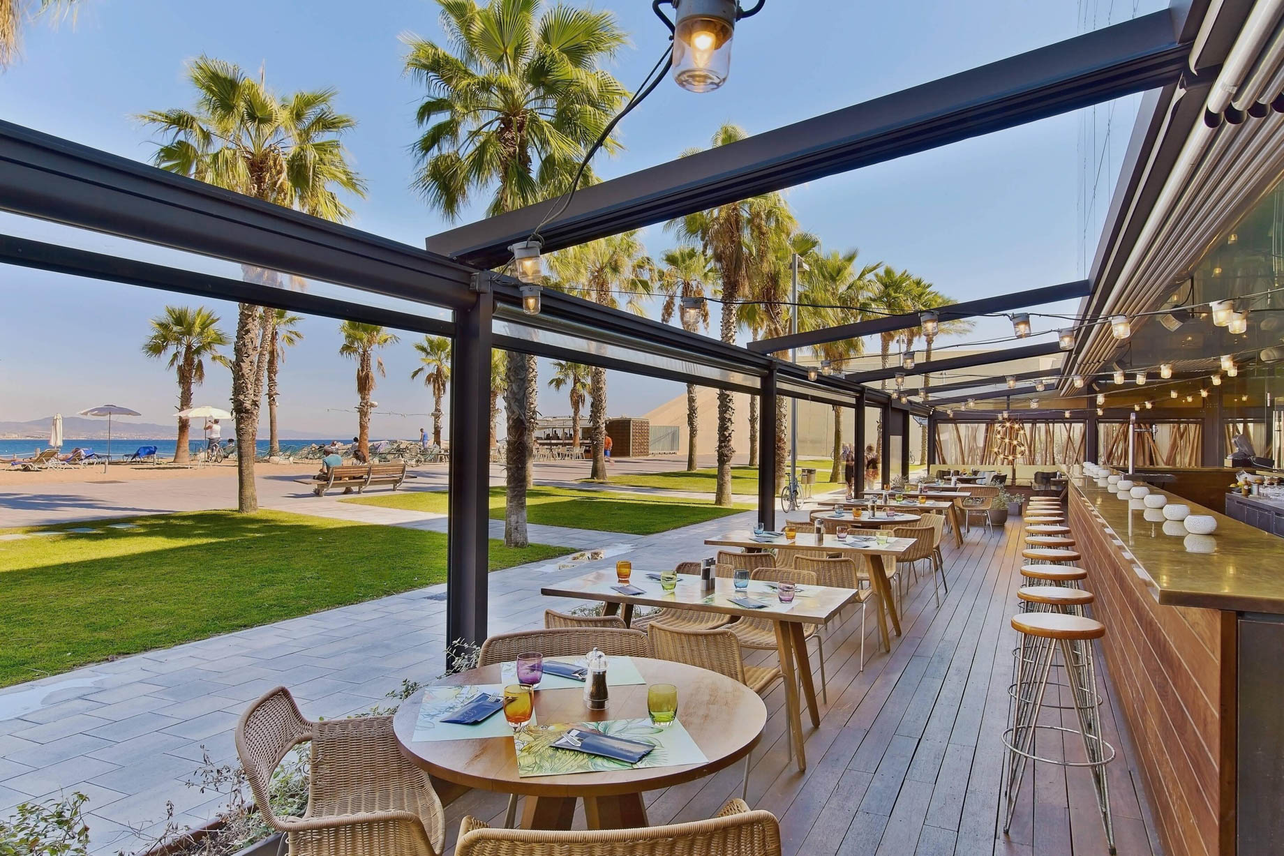 W Barcelona Hotel - Barcelona, Spain - Salt Restaurant Terrace