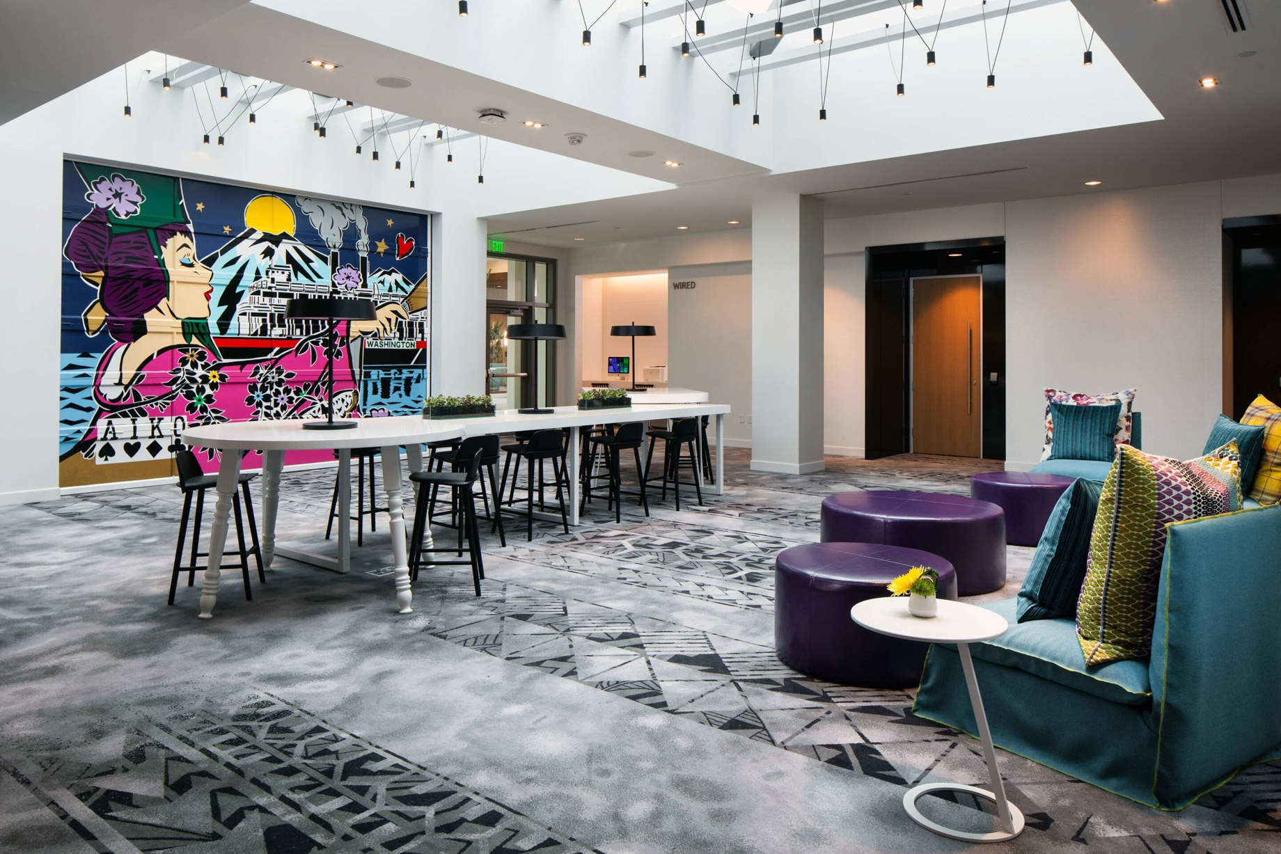 W Bellevue Hotel – Bellevue, WA, USA – Pre Function