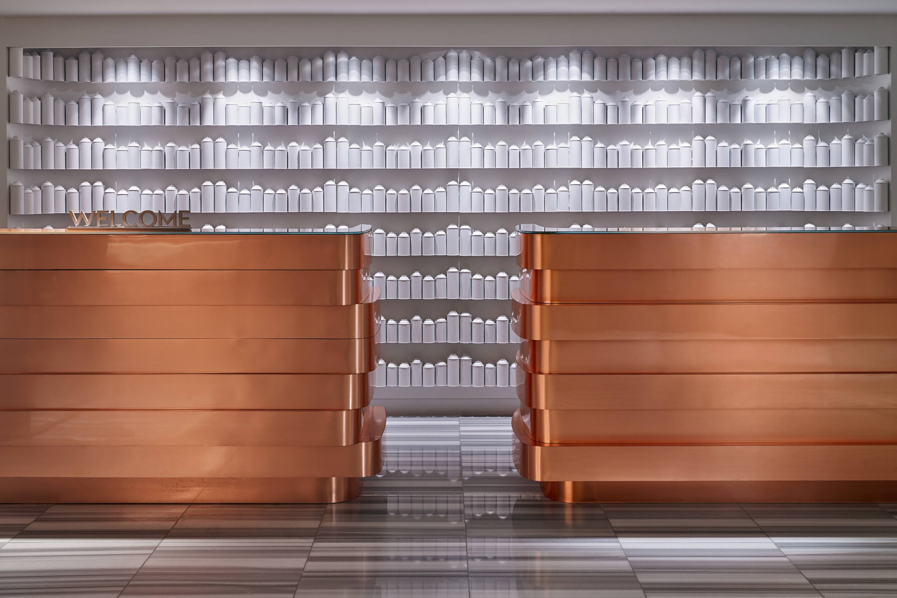 W Chicago Lakeshore Hotel – Chicago, IL, USA – Lobby Front Desk