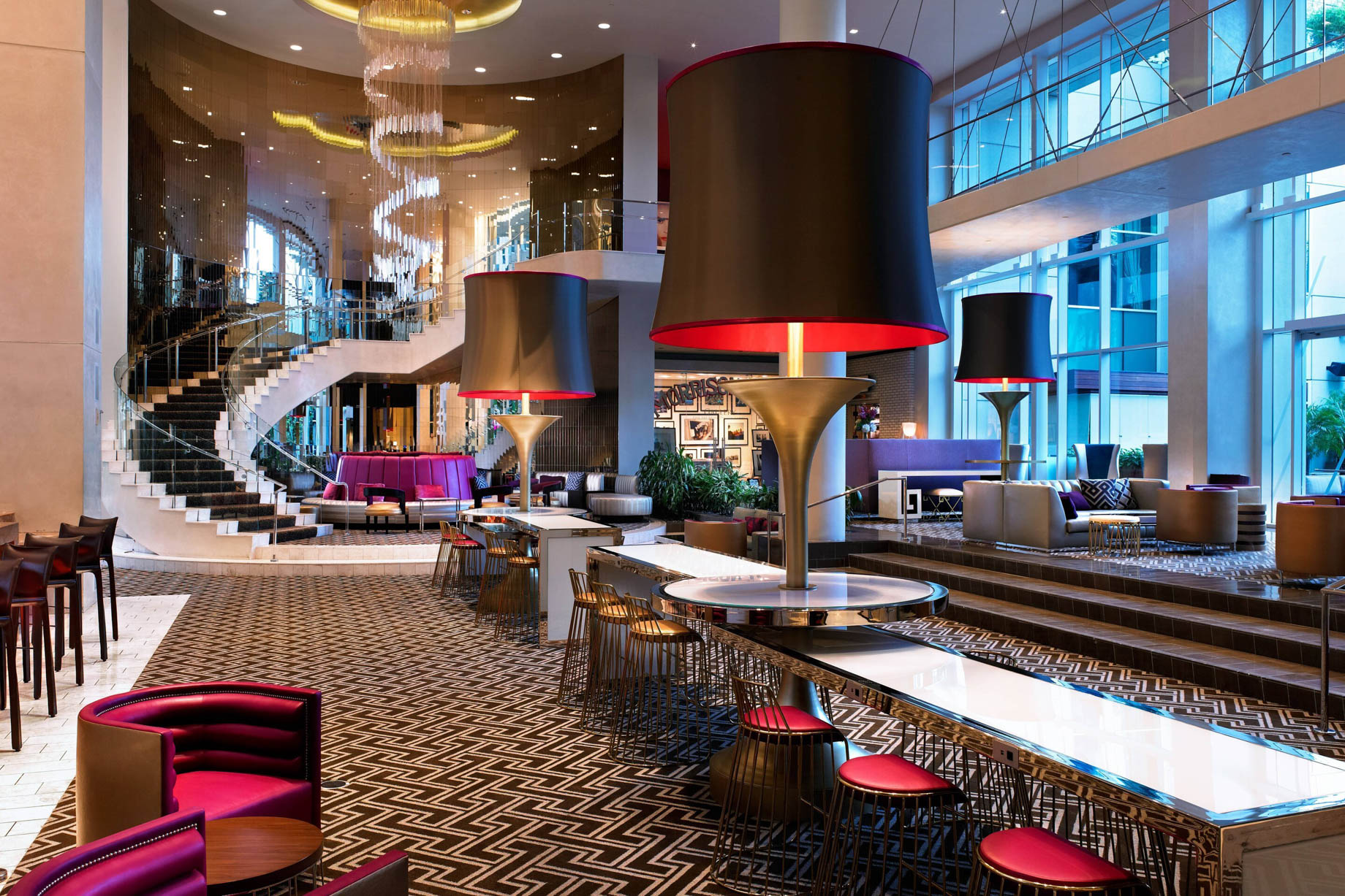 W Hollywood Hotel – Hollywood, CA, USA – Lobby Foyer