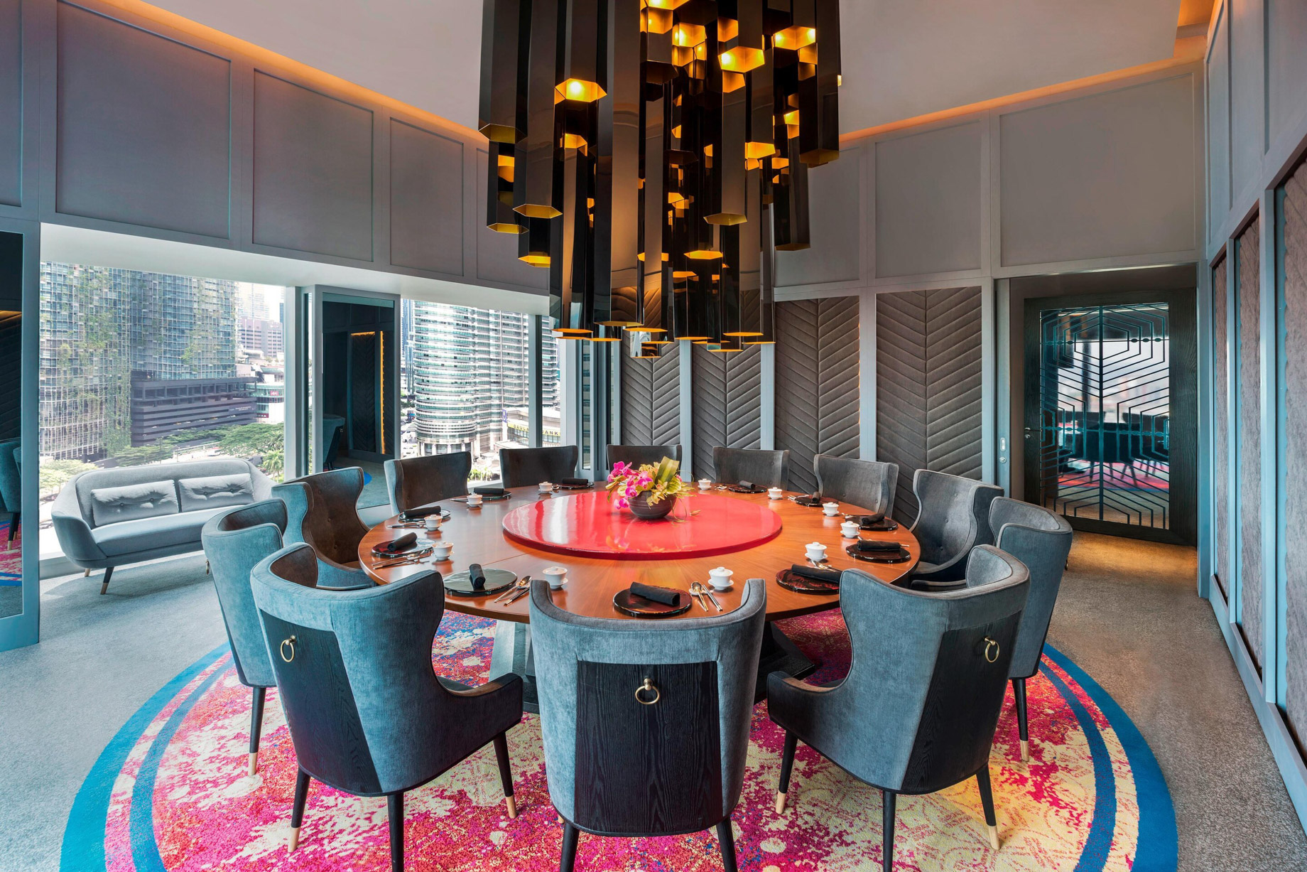 W Kuala Lumpur Hotel – Kuala Lumpur, Malaysia – YEN Restaurant Table