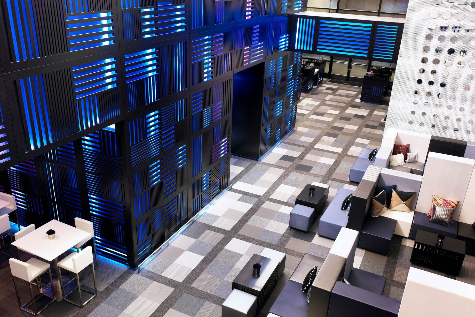 W San Francisco Hotel - San Francisco, CA, USA - The Living Room