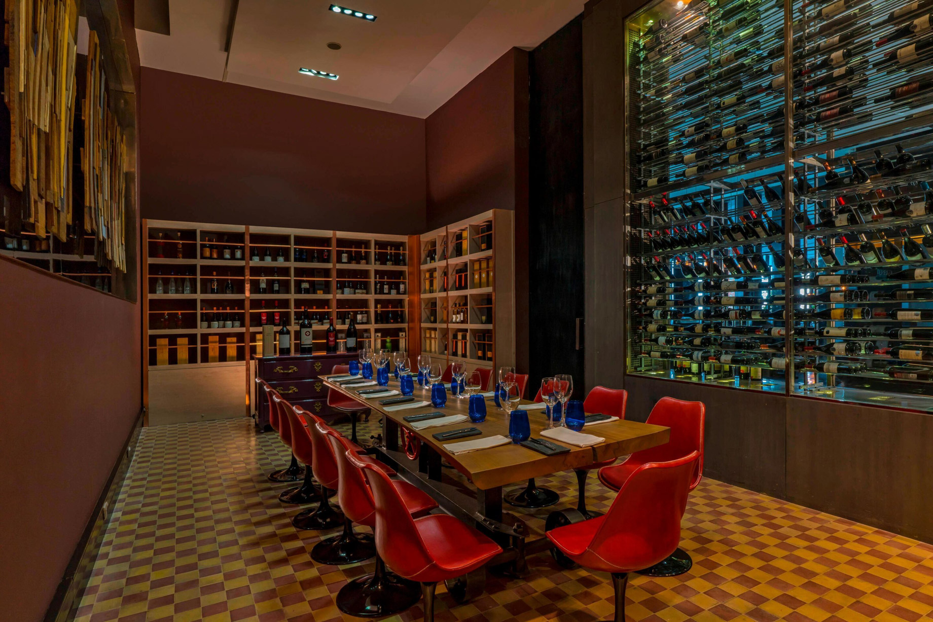 W Santiago Hotel - Santiago, Chile - Wine Lab