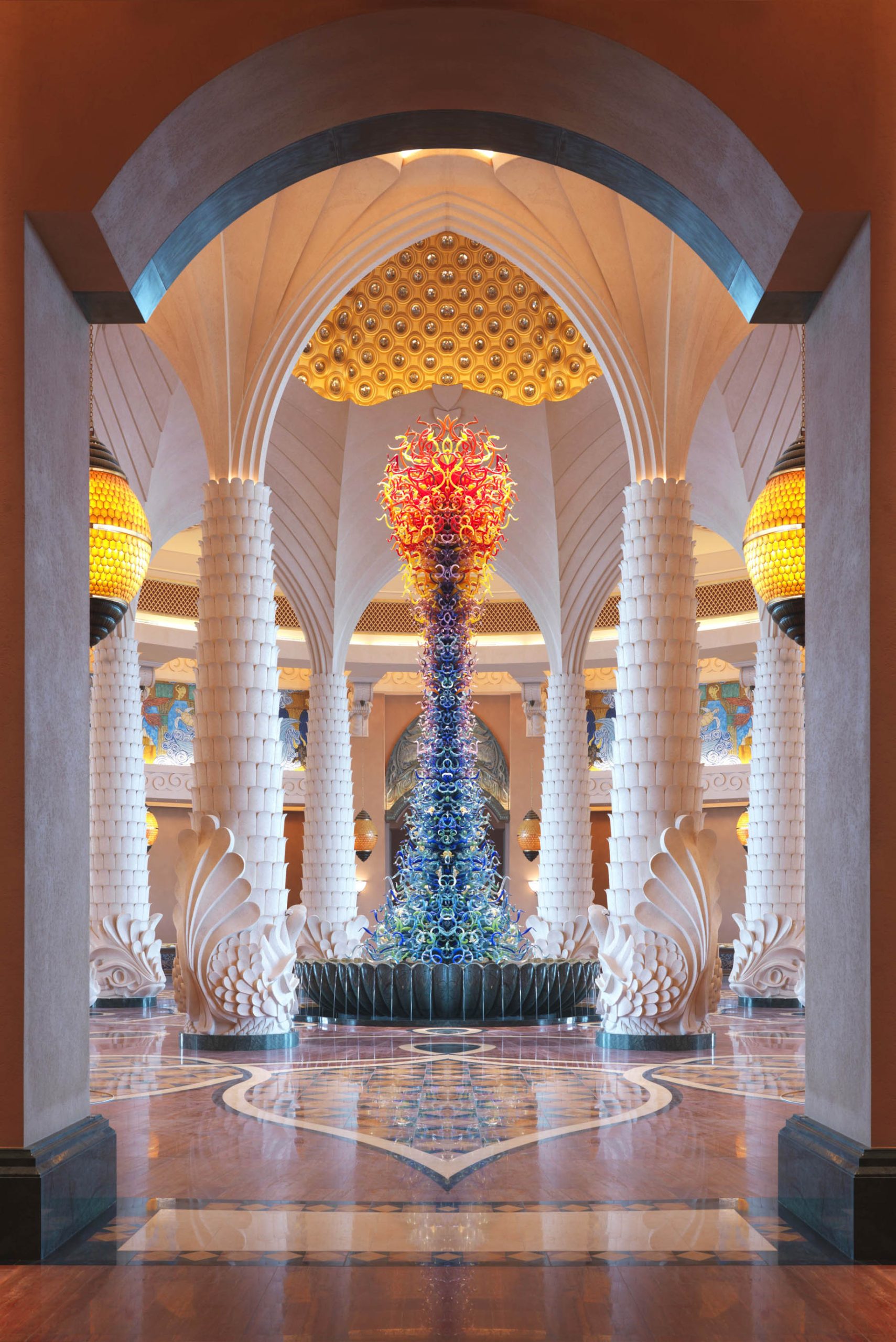 Atlantis The Palm Resort - Crescent Rd, Dubai, UAE - Arrival Lobby