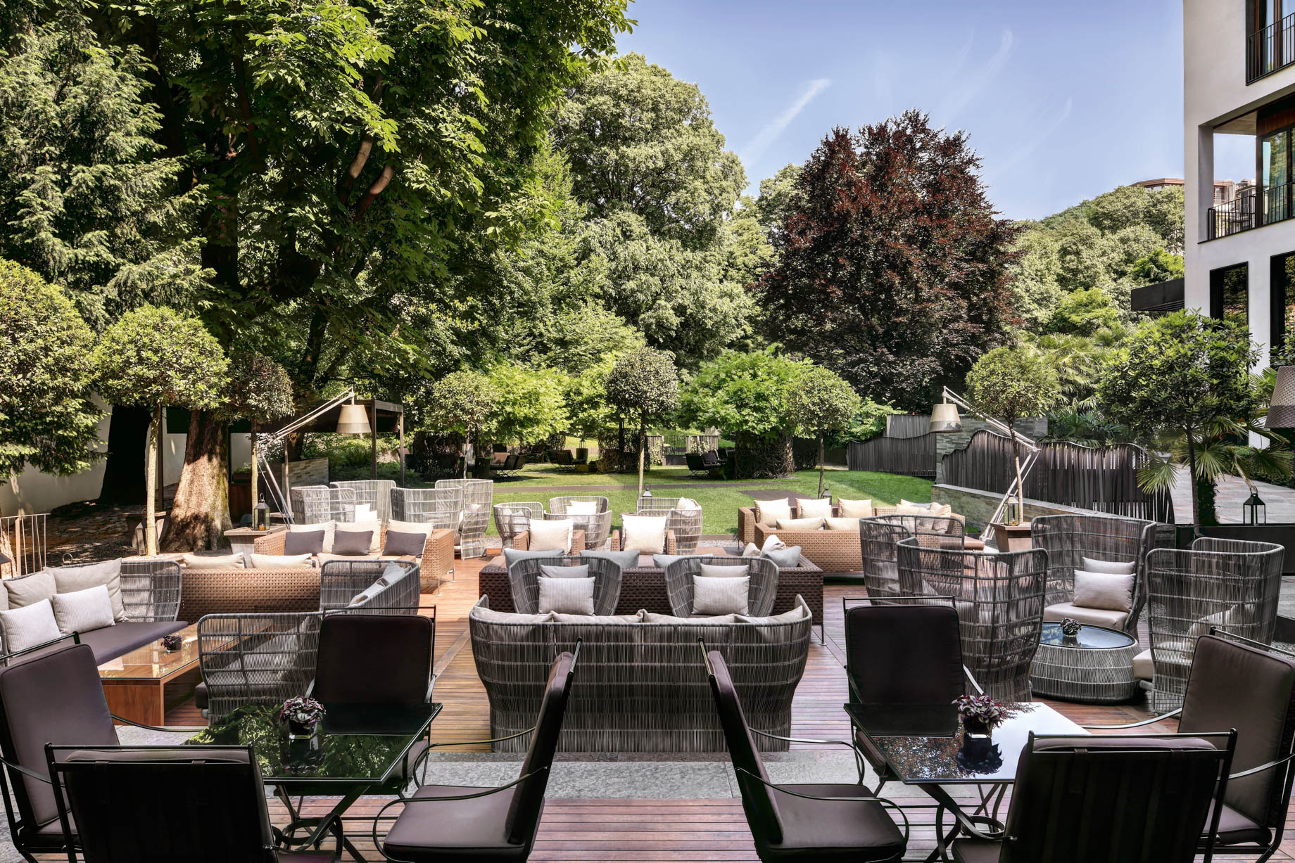 Bvlgari Hotel Milano - Milan, Italy - Il Giardino Garden Terrace