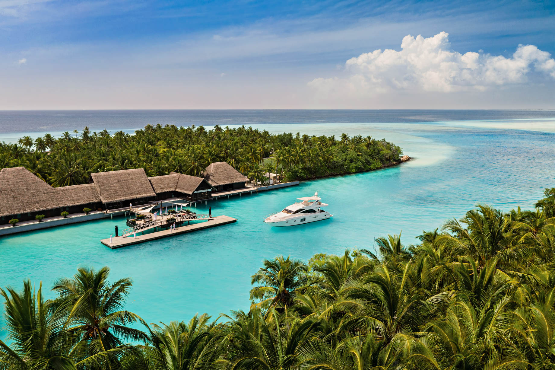 One&Only Reethi Rah Resort - North Male Atoll, Maldives - Boat Arrival Dock