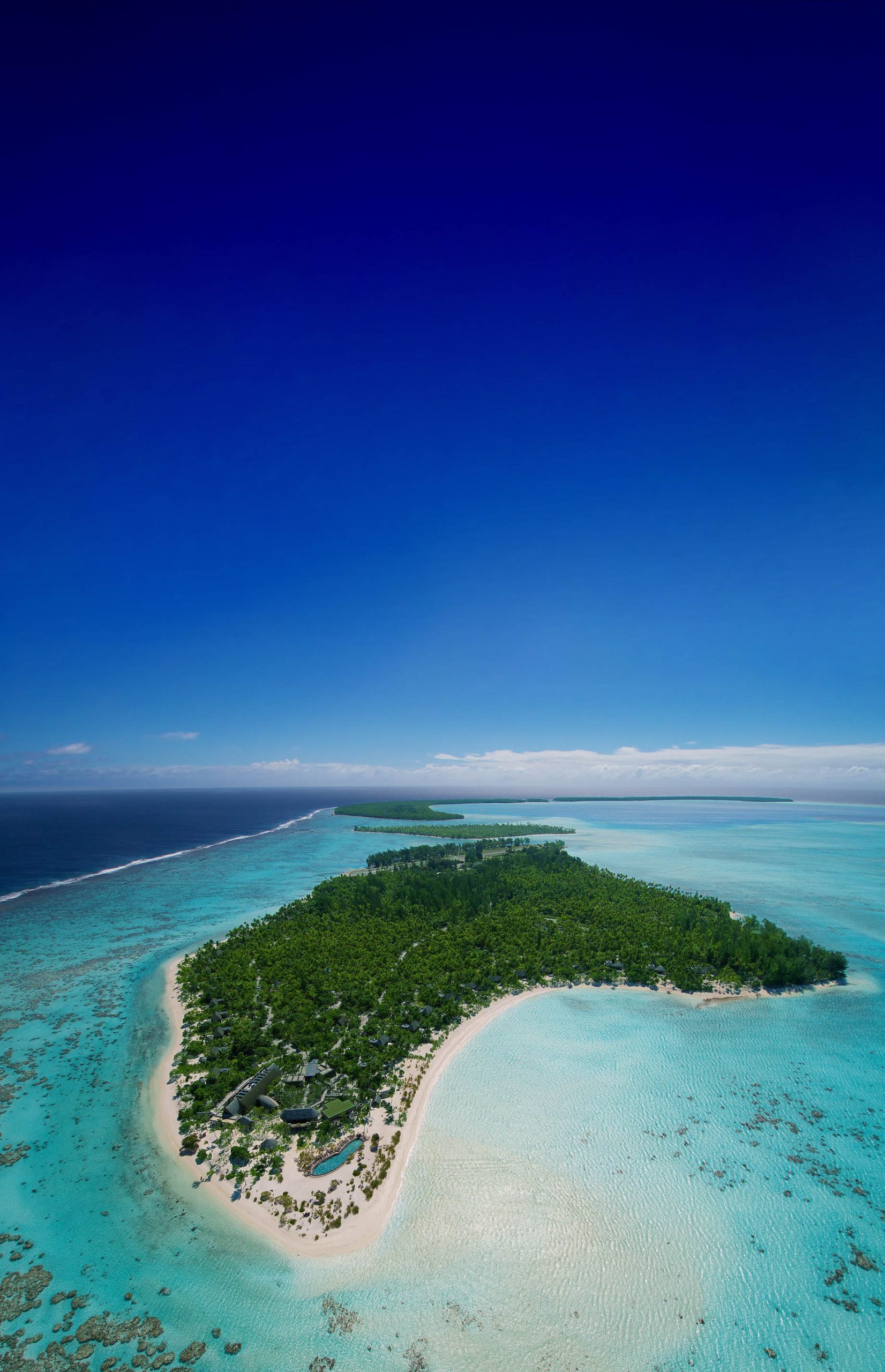 The Brando Resort - Tetiaroa Private Island, French Polynesia - Resort Aerial