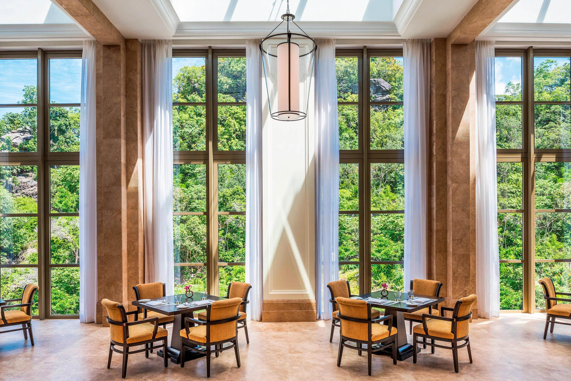 The St. Regis Langkawi Resort – Langkawi, Malaysia – L Orangerie Signature Restaurant Seating