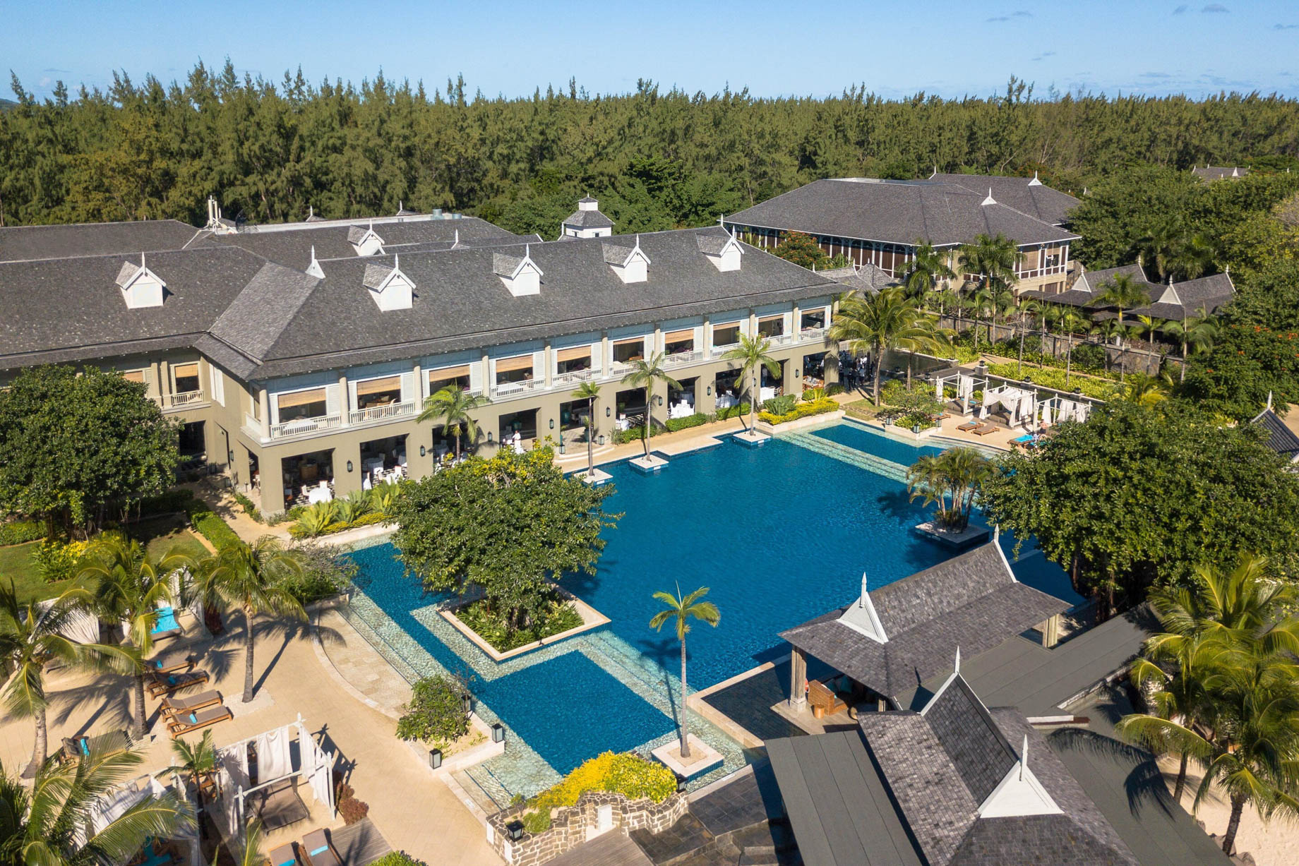 JW Marriott Mauritius Resort – Mauritius – Resort Aerial View