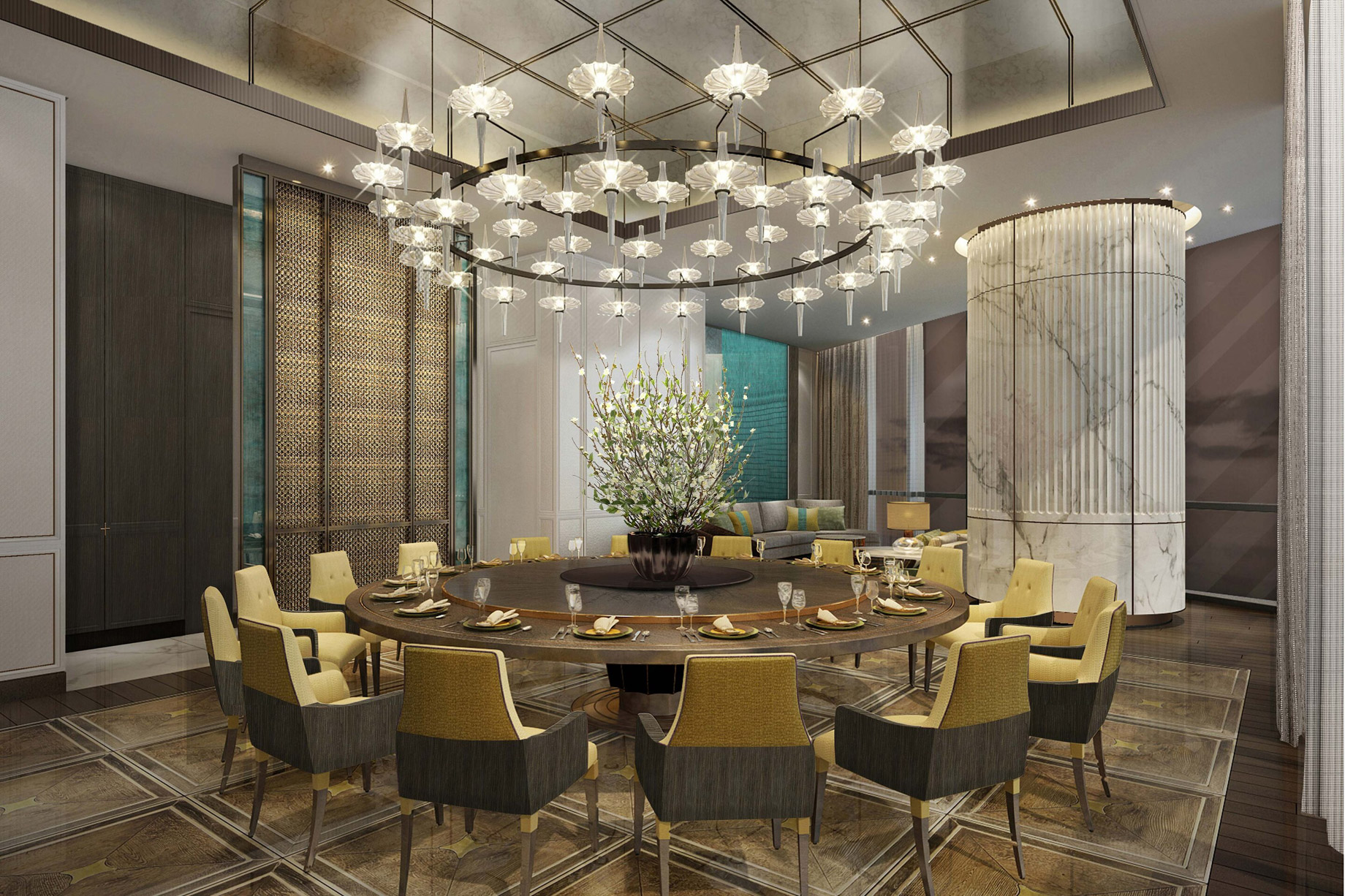 The St. Regis Qingdao Hotel – Qingdao, Shandong, China – Yan Ting Private Dining Room