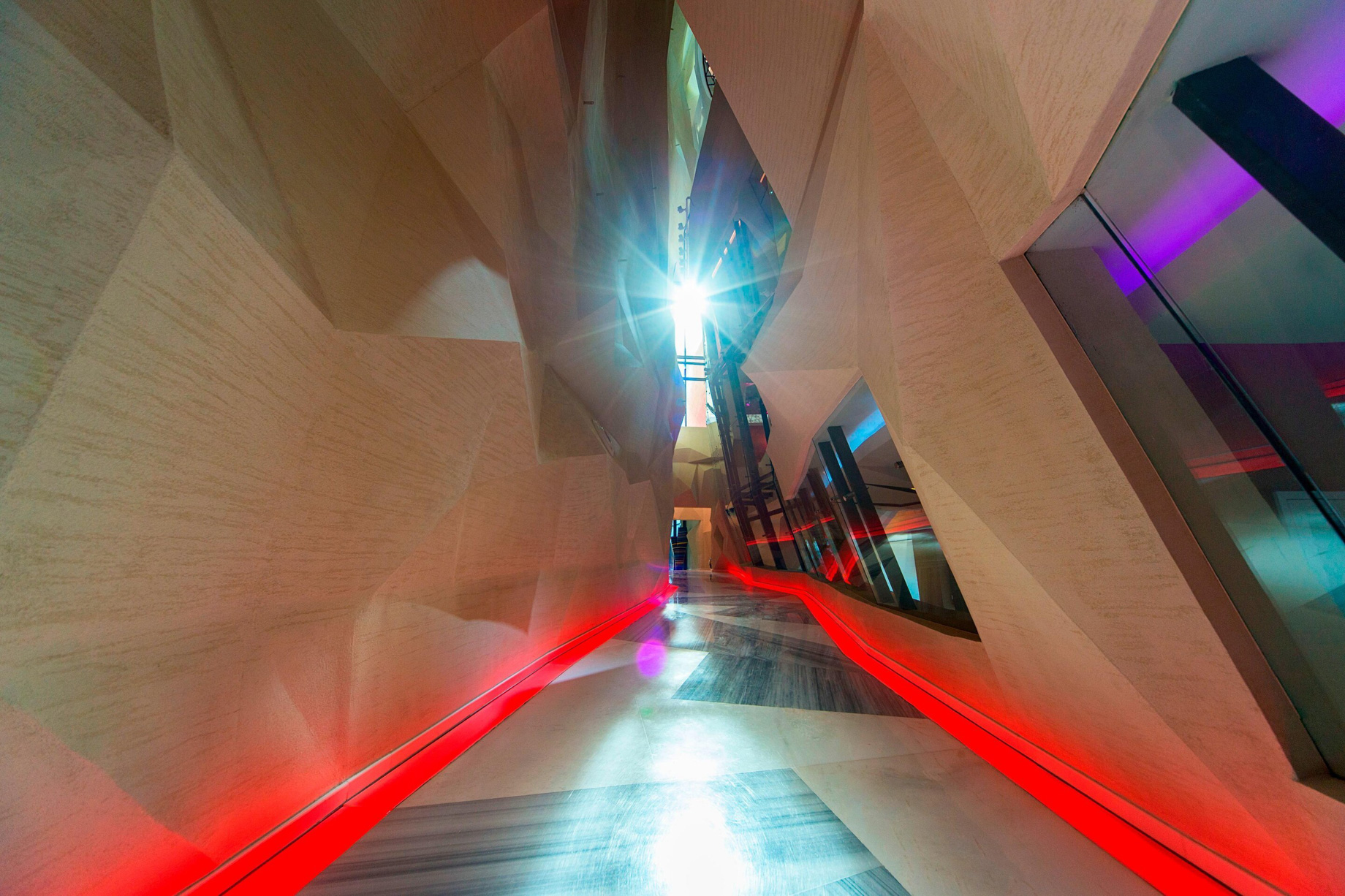 W Amman Hotel – Amman, Jordan – The Canyon Hallway