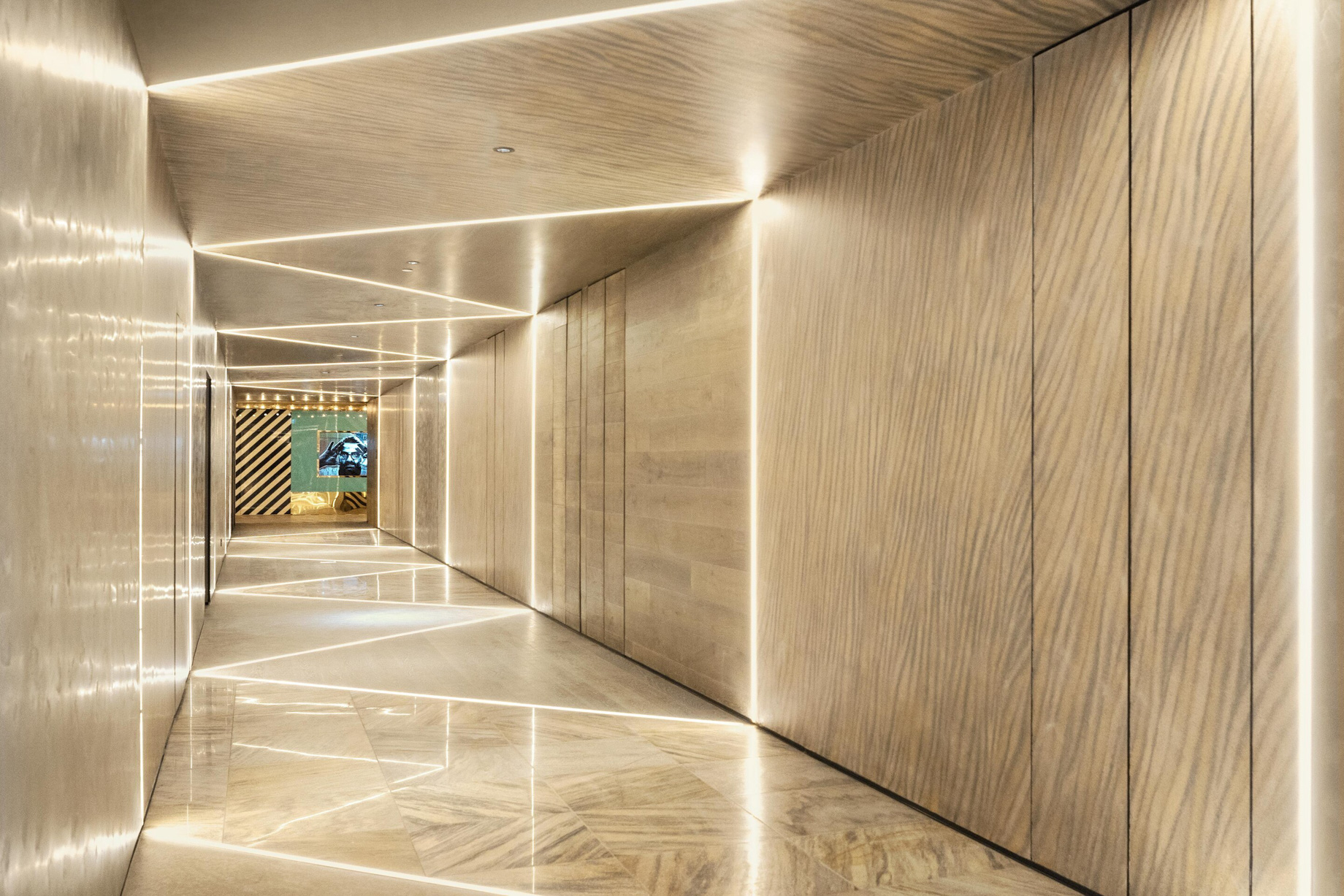 W Dubai The Palm Resort – Dubai, UAE – North Wing Corridor