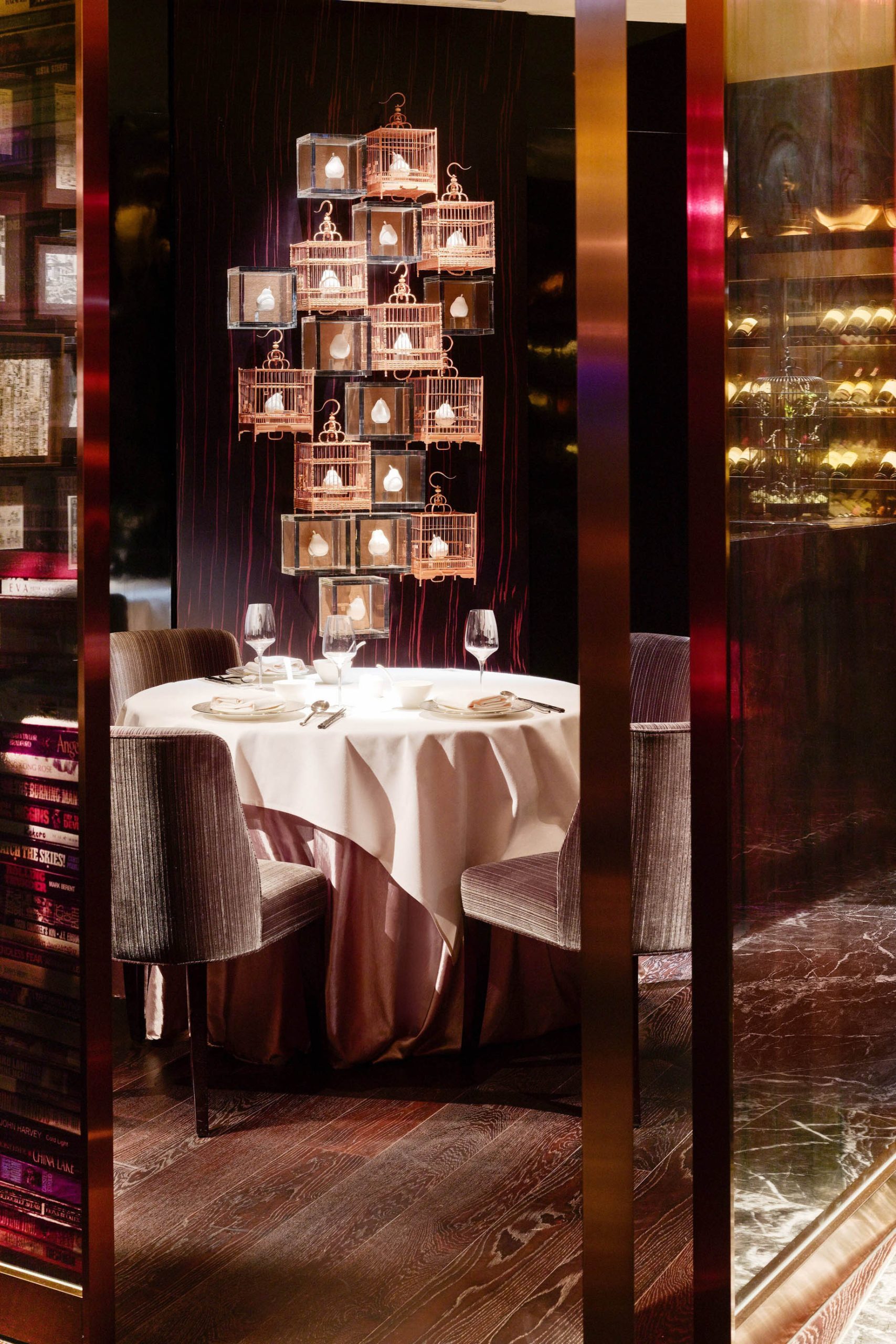 W Hong Kong Hotel – Hong Kong – Sing Yin Cantonese Dining Seating