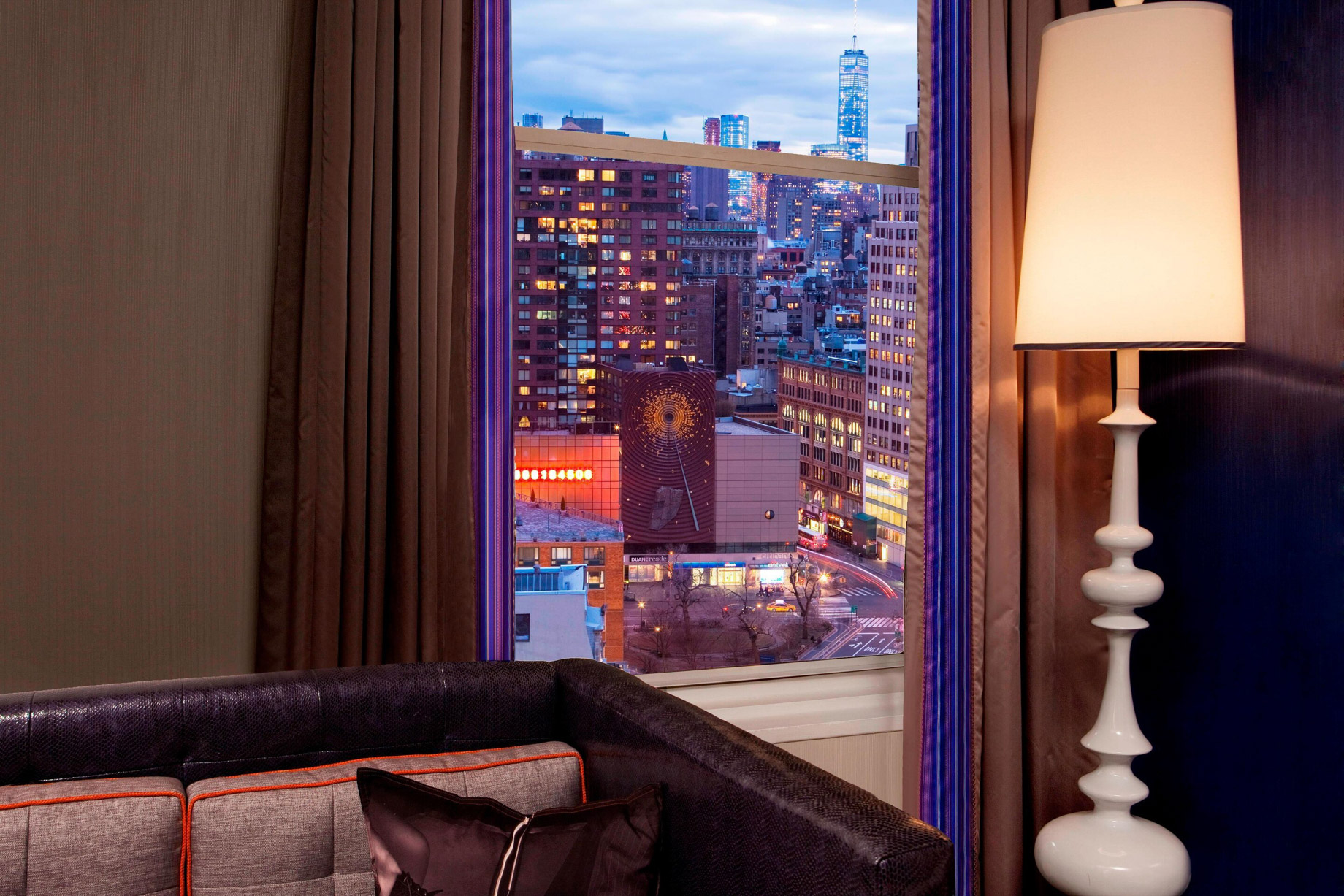 W New York Union Square Hotel – New York, NY, USA – Fabulous Guest Room View