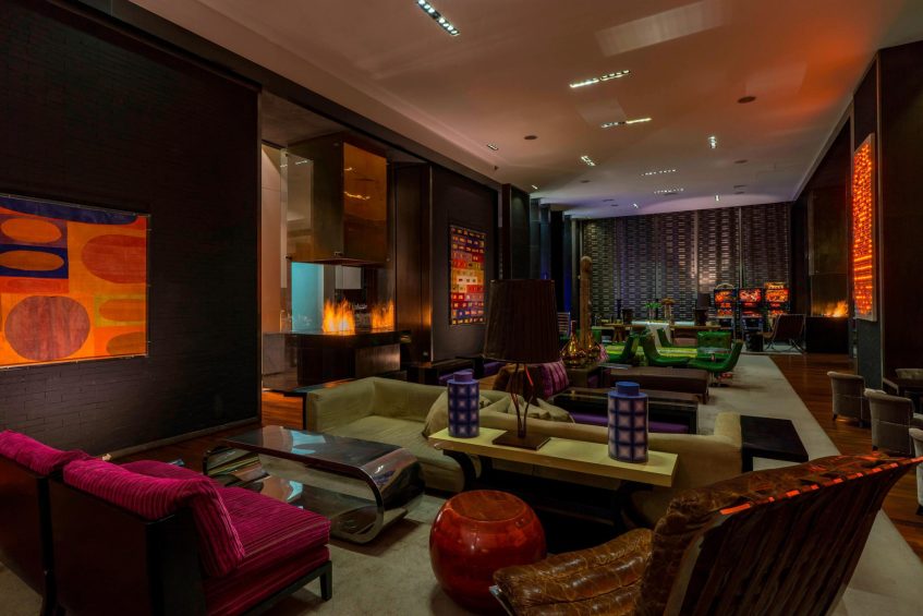 W Santiago Hotel - Santiago, Chile - W Lounge With Noso Restaurant