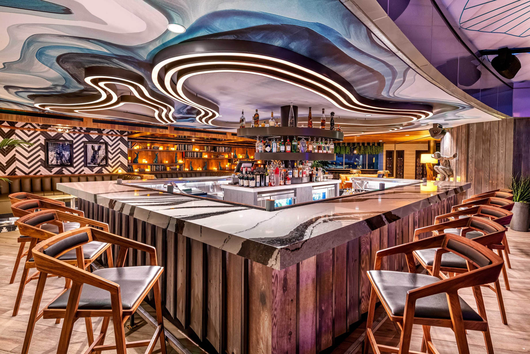 W Scottsdale Hotel – Scottsdale, AZ, USA – Cottontail Cafe and Lounge Bar