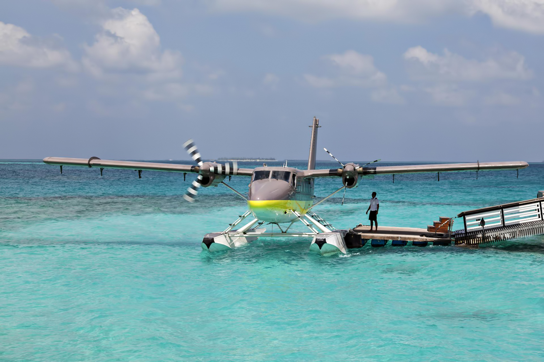 Cheval Blanc Randheli Resort - Noonu Atoll, Maldives - Private Island Resort Plane Arrival