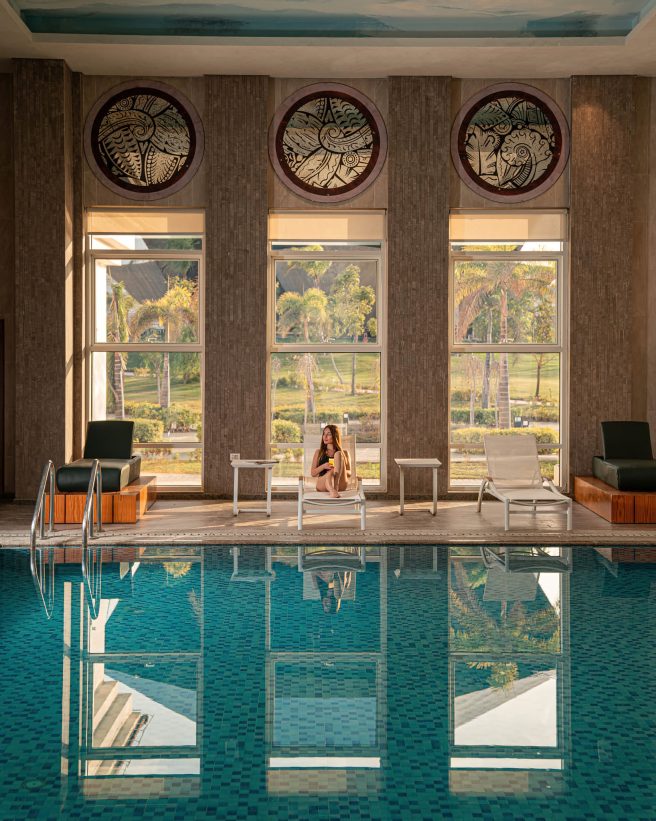 The St. Regis Almasa Hotel - Cairo, Egypt - Hotel Interior Spa Pool