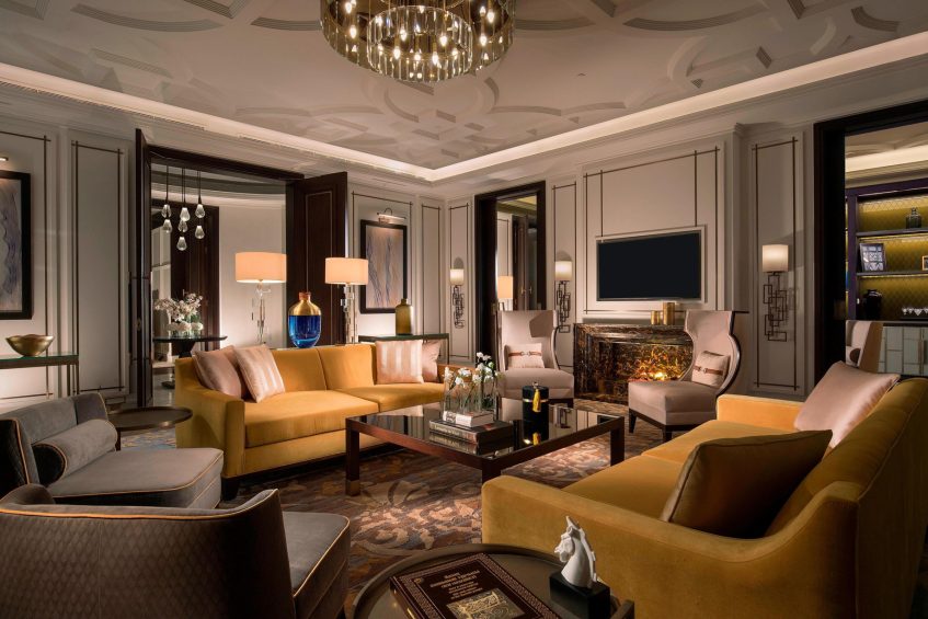 The St. Regis Astana Hotel - Astana, Kazakhstan - Presidential Suite Living Room
