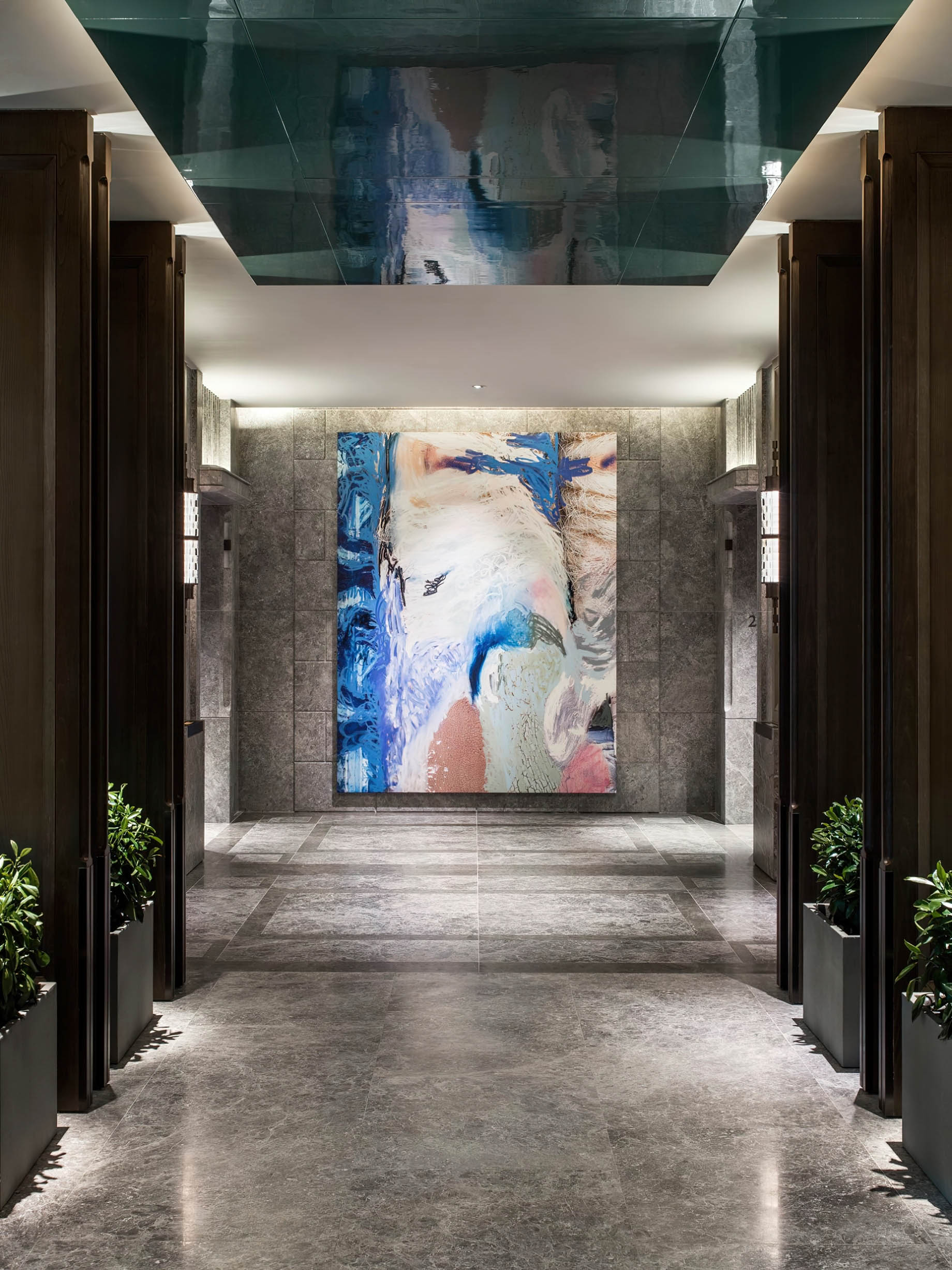 The St. Regis Hong Kong Hotel – Wan Chai, Hong Kong – Hallway Art