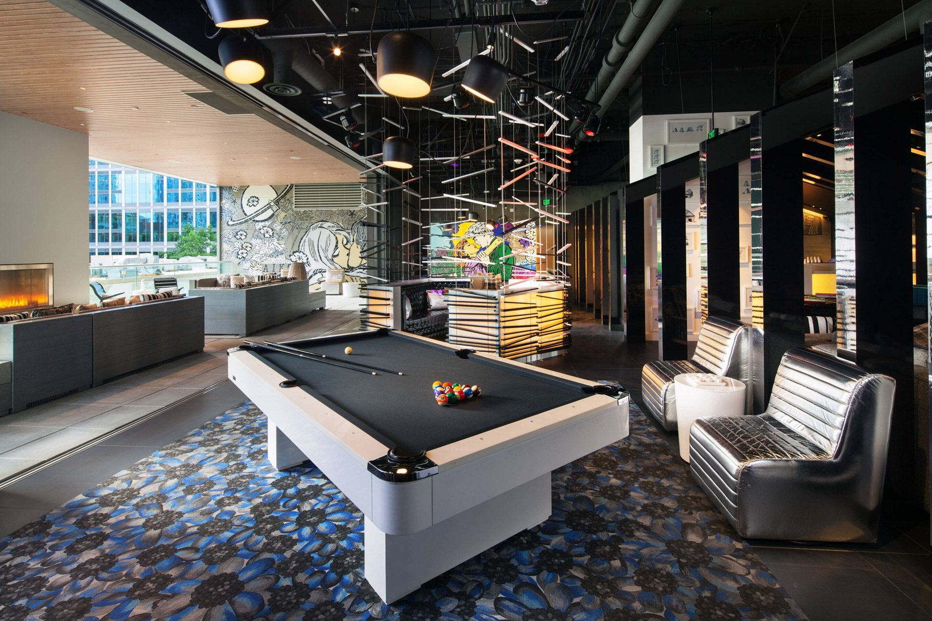 W Bellevue Hotel – Bellevue, WA, USA – Pool Room