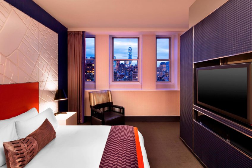 W New York Union Square Hotel - New York, NY, USA - Fantastic Suite Decor
