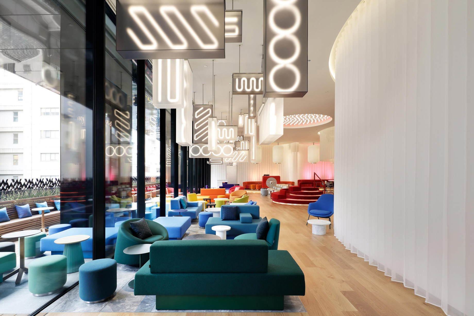 W Osaka Hotel - Osaka, Japan - LIVING ROOM Lounge Seating