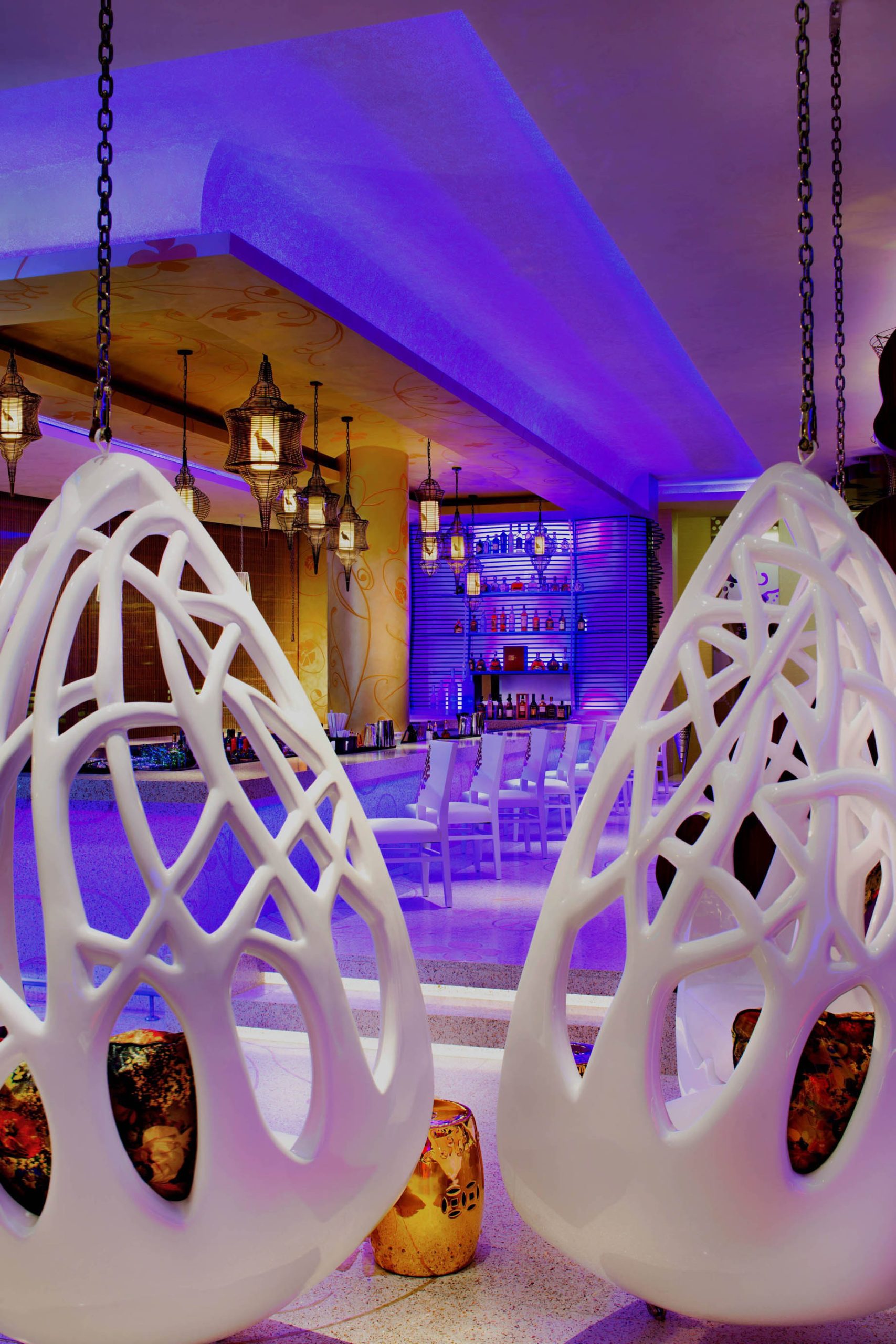 W Singapore Sentosa Cove Hotel – Singapore – WOOBAR Nest Chairs