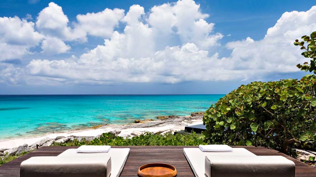 Amanyara Resort - Providenciales, Turks and Caicos Islands - Beachfront Oceanview Deck