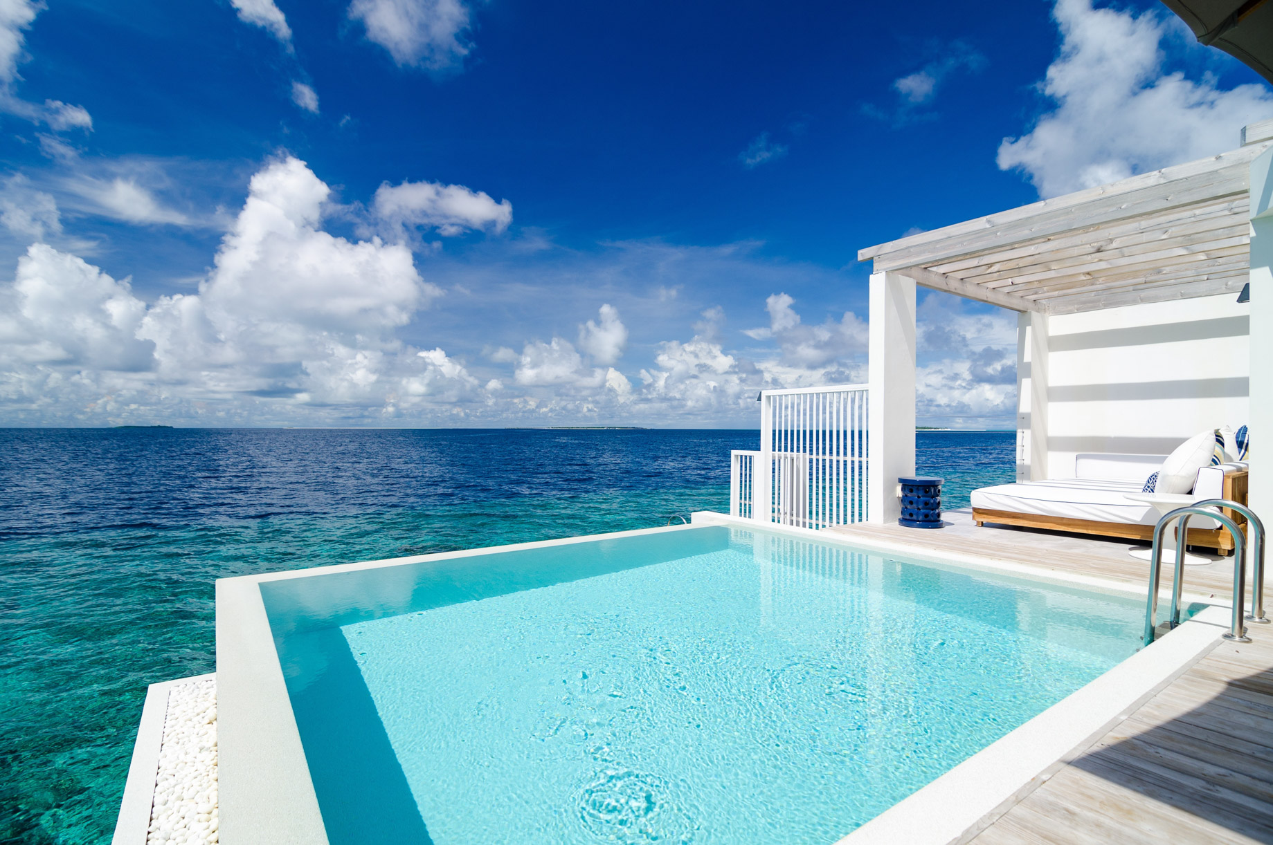 Amilla Fushi Resort and Residences – Baa Atoll, Maldives – Reef Water Villa Pool View