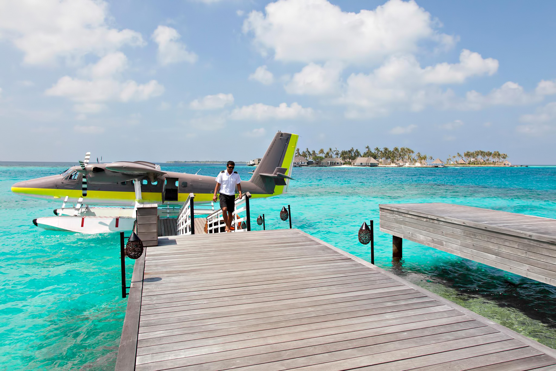 Cheval Blanc Randheli Resort – Noonu Atoll, Maldives – Private Island Resort Plane Arrival