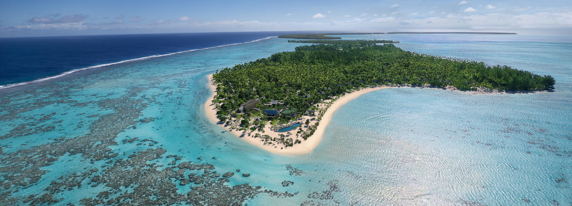 The Brando Resort – Tetiaroa Private Island, French Polynesia – Resort Aerial