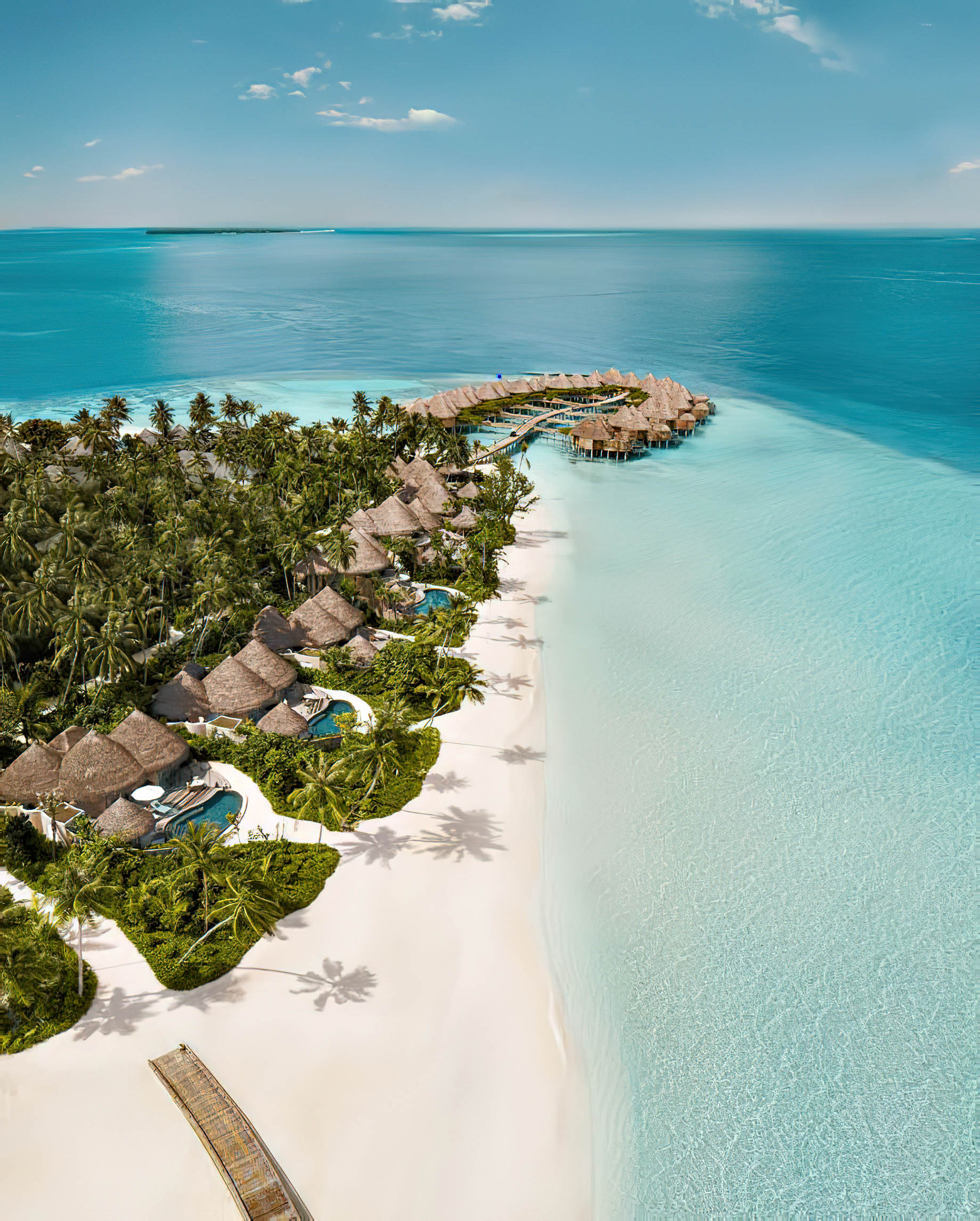The Nautilus Maldives Resort – Thiladhoo Island, Maldives – Perched Over Turquoise Waters