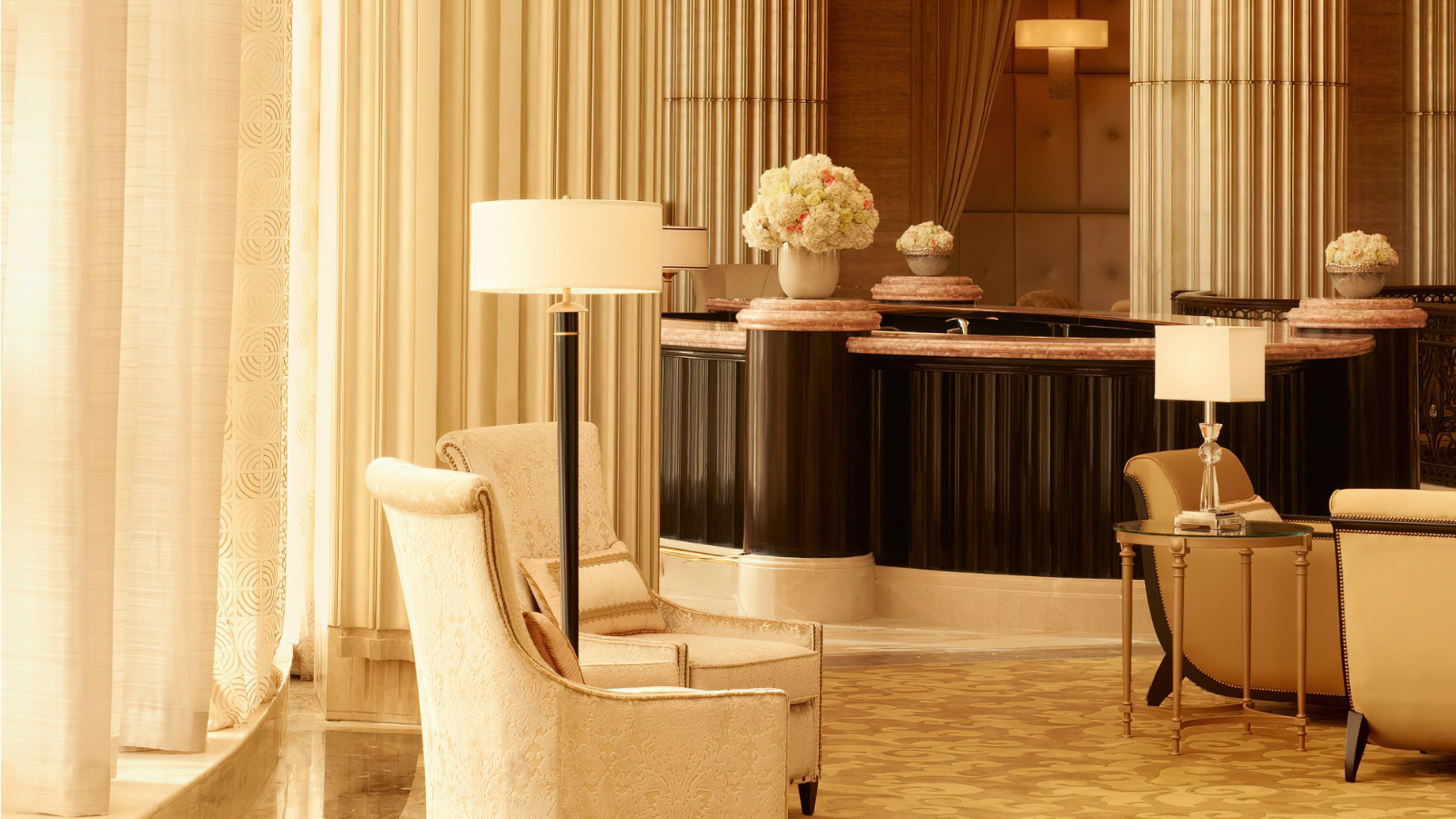 The St. Regis Abu Dhabi Hotel - Abu Dhabi, United Arab Emirates - Lounge