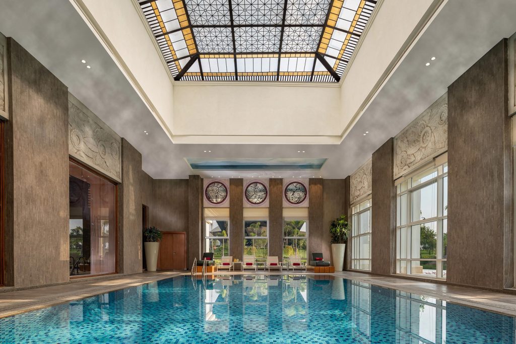 The St. Regis Almasa Hotel - Cairo, Egypt - The Indoor Swimming Pool