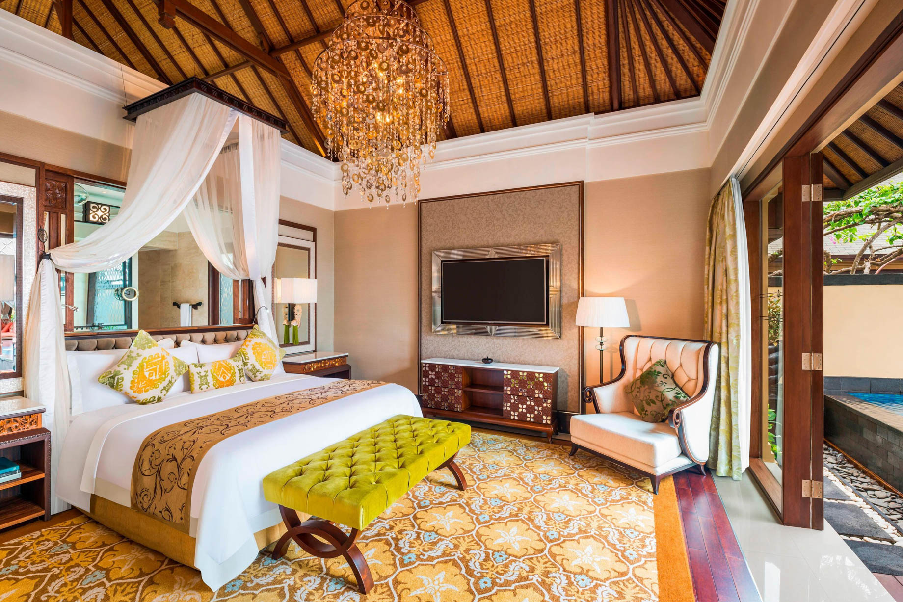 The St. Regis Bali Resort - Bali, Indonesia - The Strand Villa Guest Bedroom