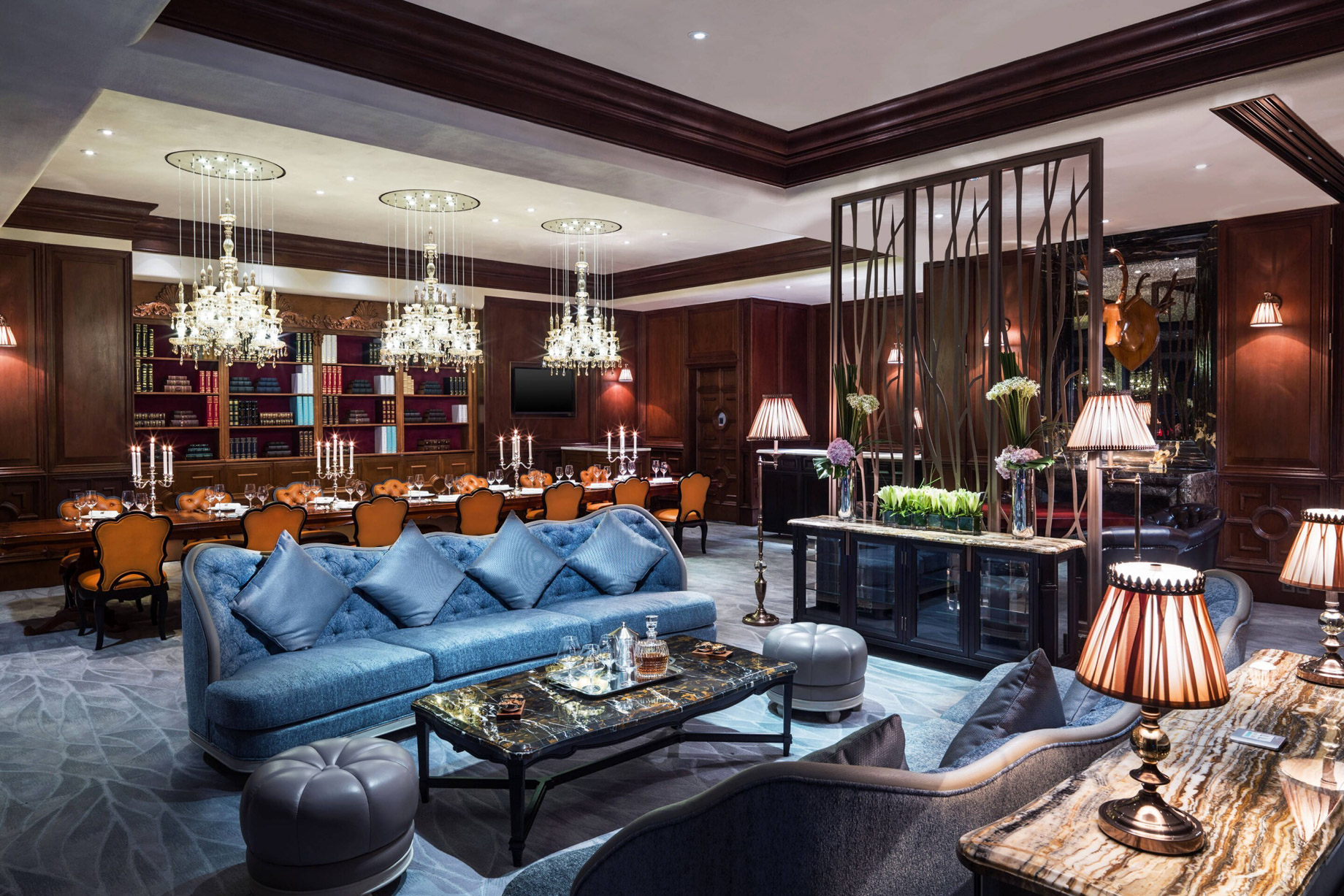 The St. Regis Chengdu Hotel – Chengdu, Sichuan, China – Yun Fu Private Dining Room Decor