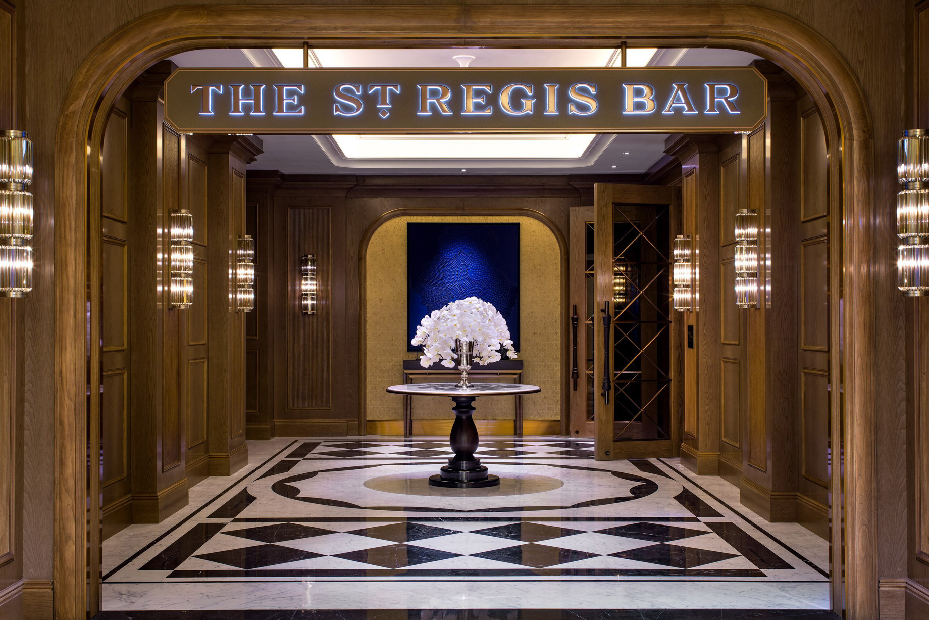 The St. Regis Macao Hotel – Cotai, Macau SAR, China – The St. Regis Bar Entrance