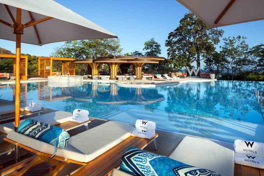 W Costa Rica Reserva Conchal Resort - Costa Rica - WET Pool Deck