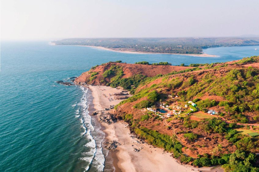 W Goa Vagator Beach Resort - Goa, India - Chapora Fort Sea View