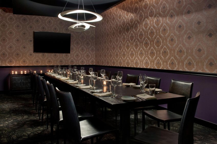 W Los Angeles West Beverly Hills Hotel - Los Angeles, CA, USA - STK Los Angeles Private Dining Room