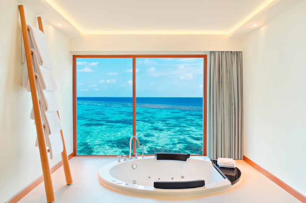 012 - W Maldives Resort - Fesdu Island, Maldives - Extreme WOW Ocean Haven Bathroom