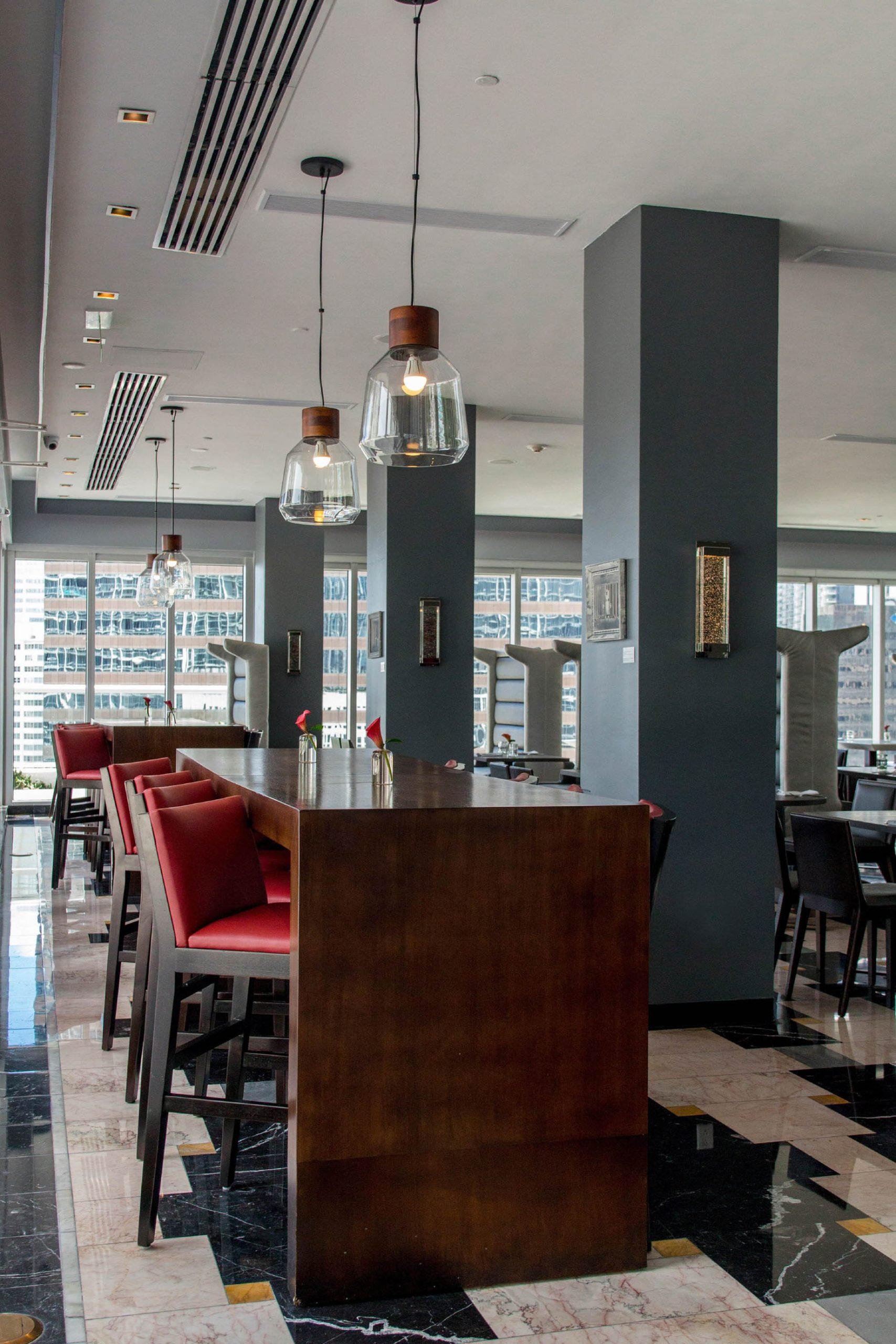 W Miami Hotel - Miami, FL, USA - ADDiKT Restaurant Decor