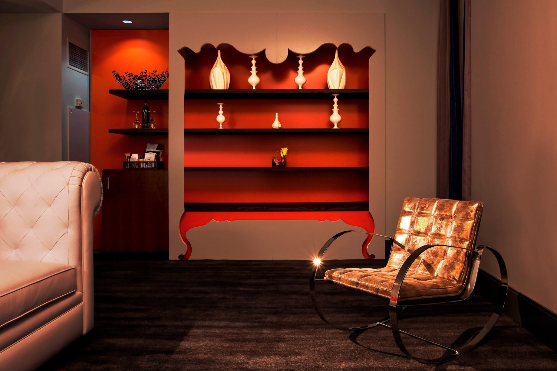 W New York Union Square Hotel – New York, NY, USA – WOW Suite Living Room Decor