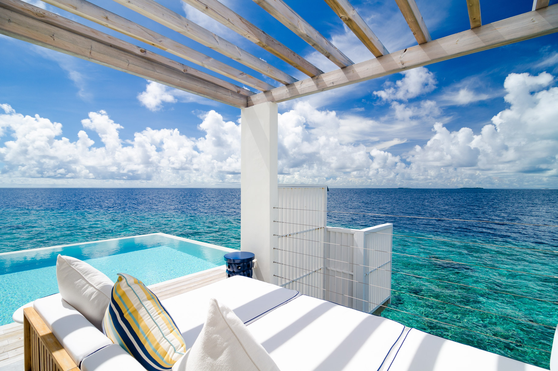 Amilla Fushi Resort and Residences – Baa Atoll, Maldives – Reef Water Villa Pool View