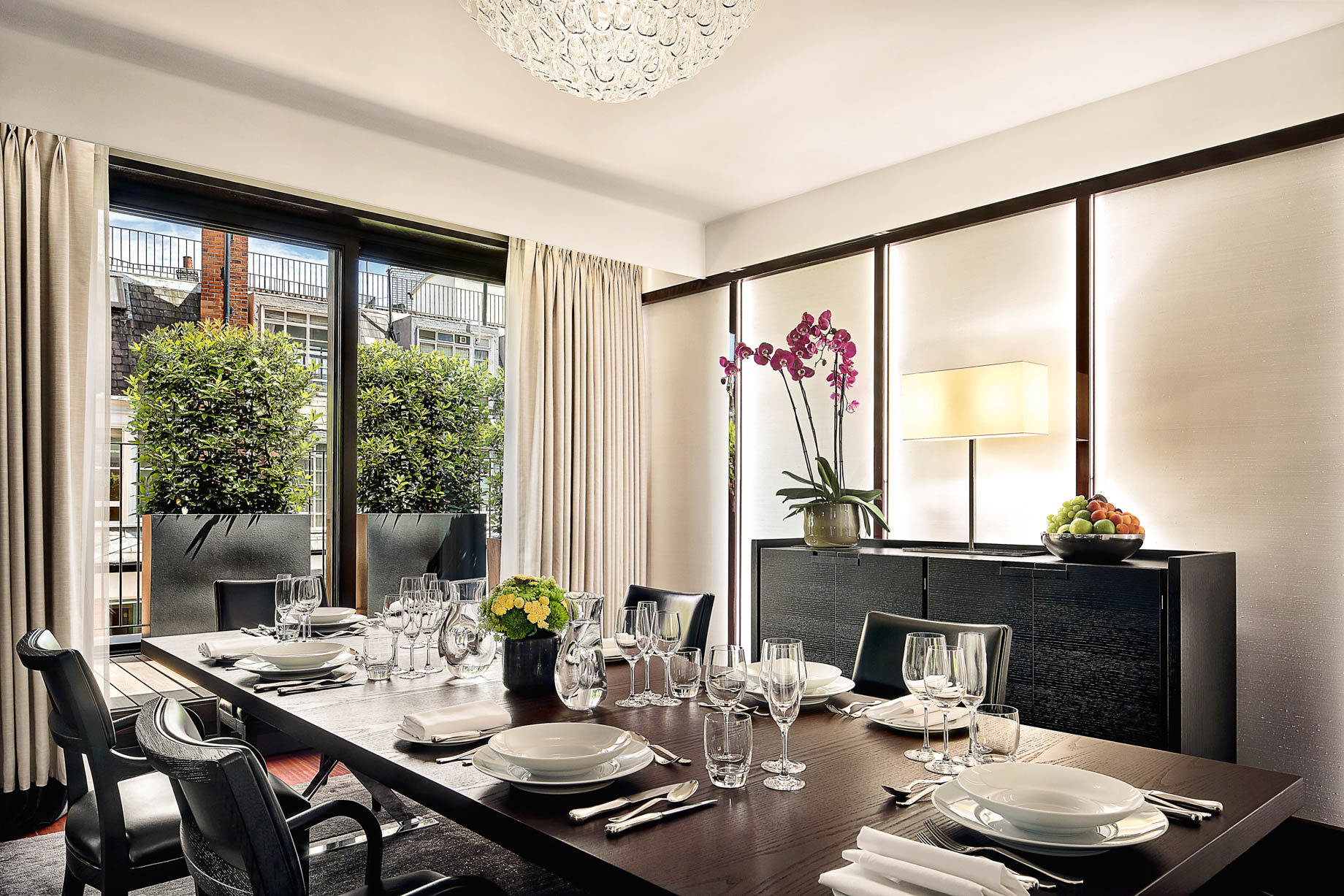 Bvlgari Hotel London – Knightsbridge, London, UK – Bvlgari Suite Dining Room