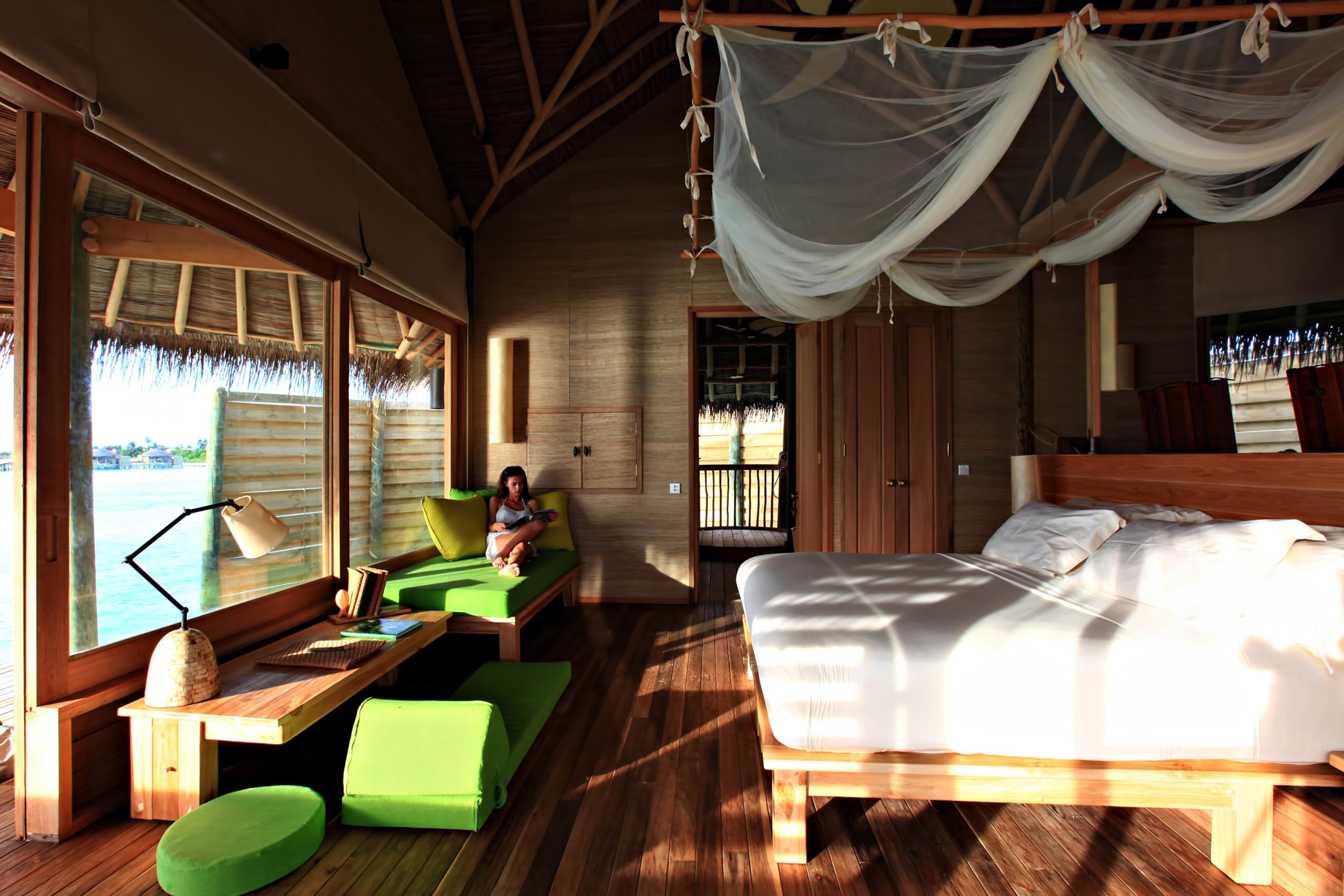 Six Senses Laamu Resort – Laamu Atoll, Maldives – Lagoon Water Villa Bedroom